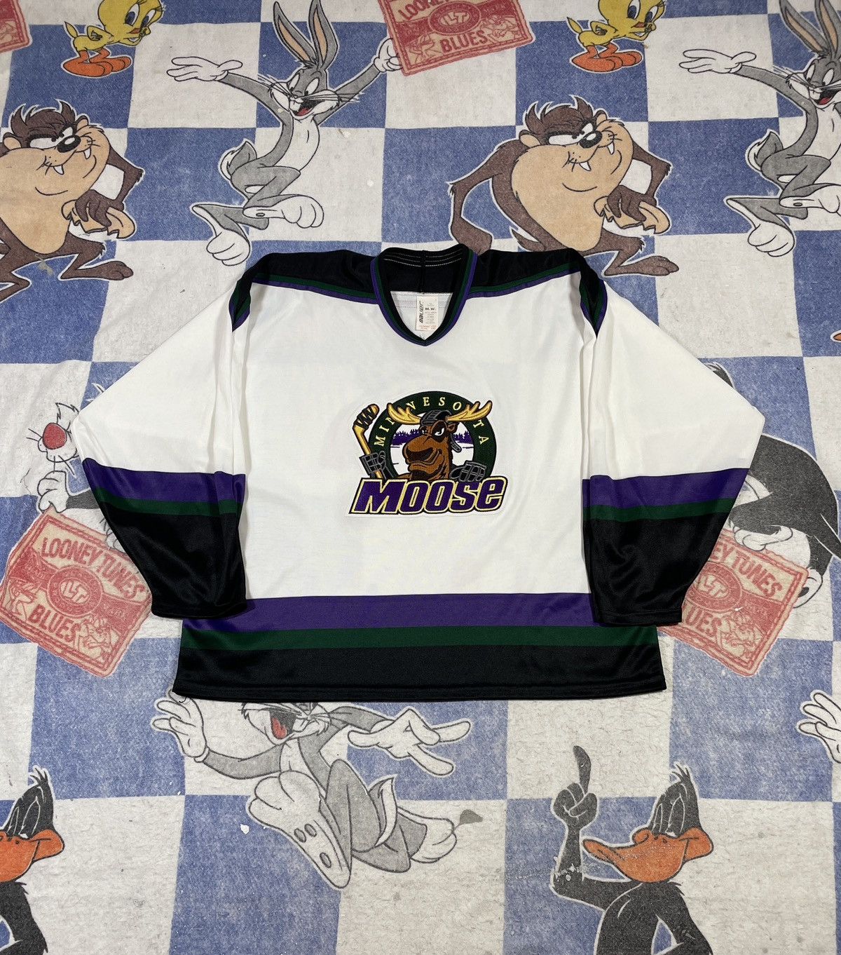 NHL Vintage Minnesota moose jersey Size US XXL / EU 58 / 5 - 1 Thumbnail