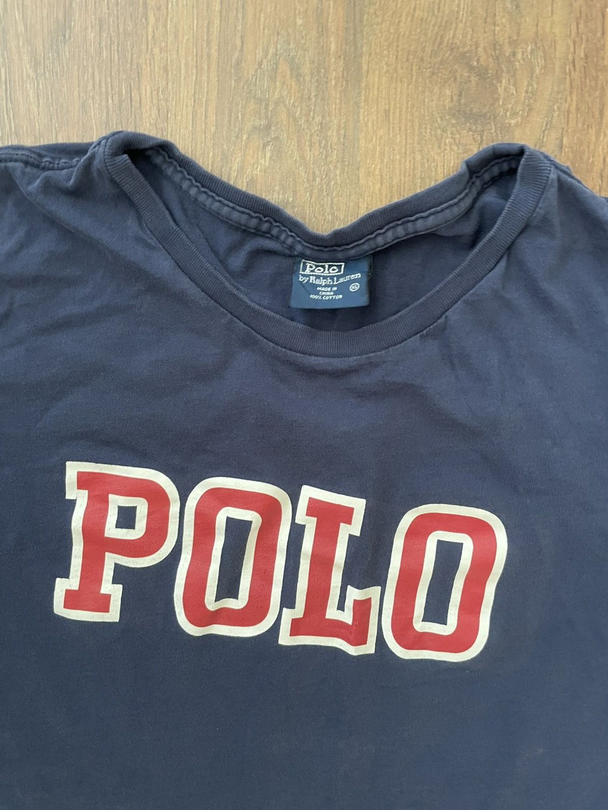 Polo Ralph Lauren × Vintage Y2K Polo Bold Tee Size US L / EU 52-54 / 3 - 3 Thumbnail