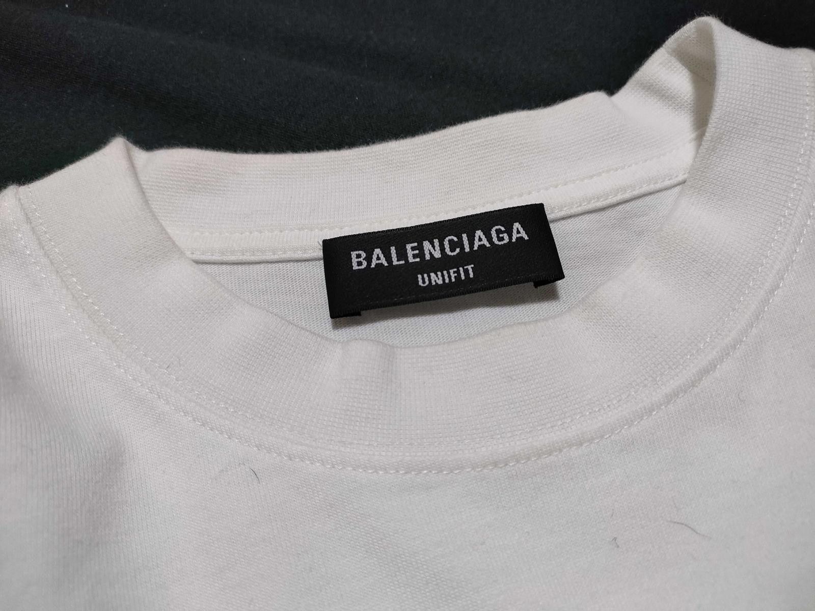 Balenciaga Balenciaga White T-Shirt Size US L / EU 52-54 / 3 - 3 Thumbnail