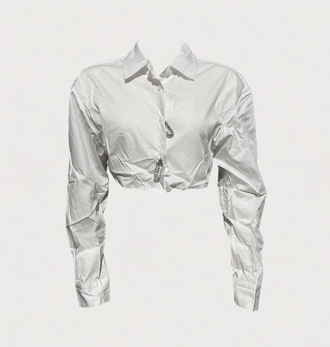 Cropped Floating Quart Shirt