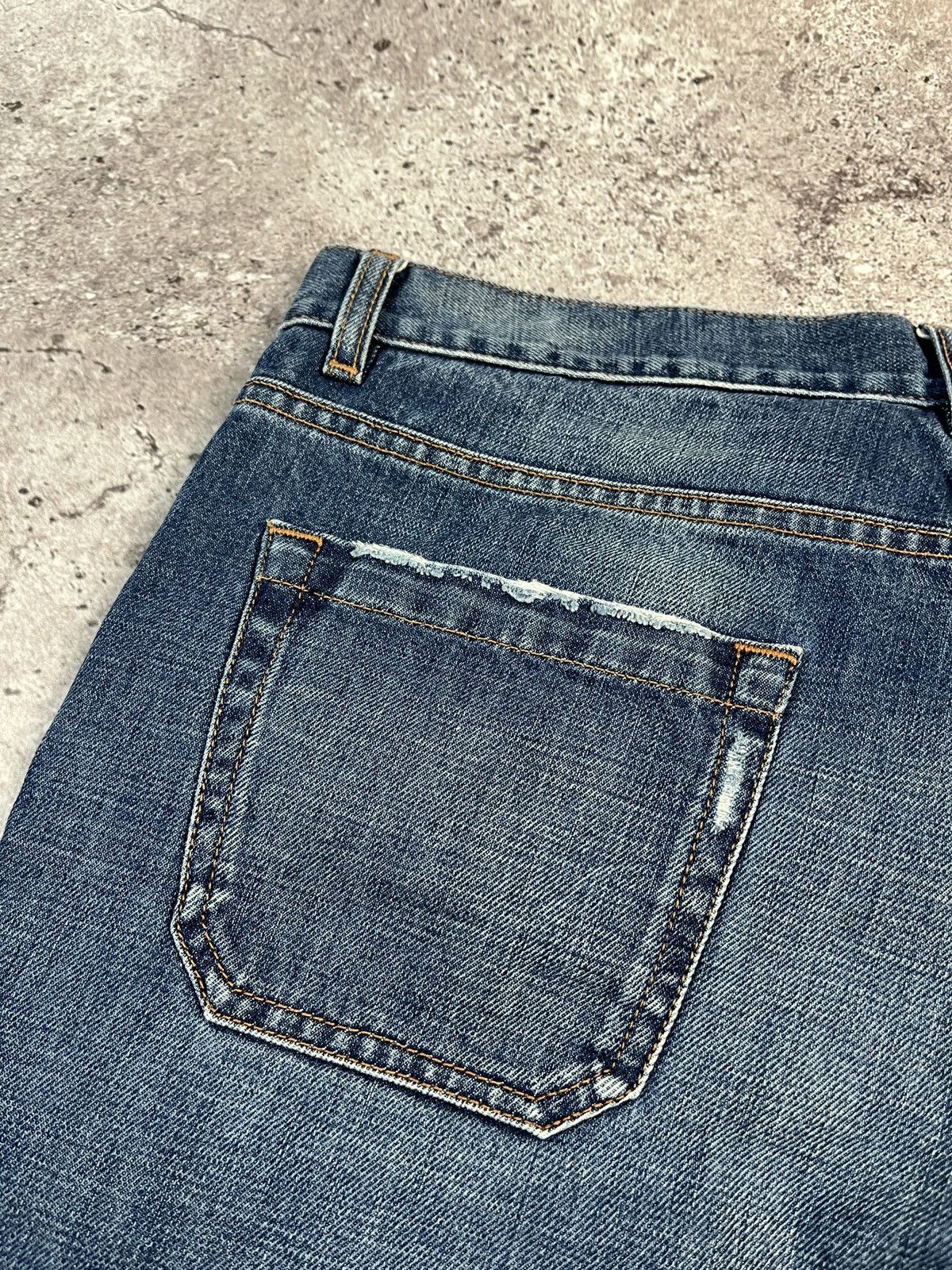 Prada Vintage🔥Prada Distressed Denim Shorts Size US 34 / EU 50 - 10 Thumbnail