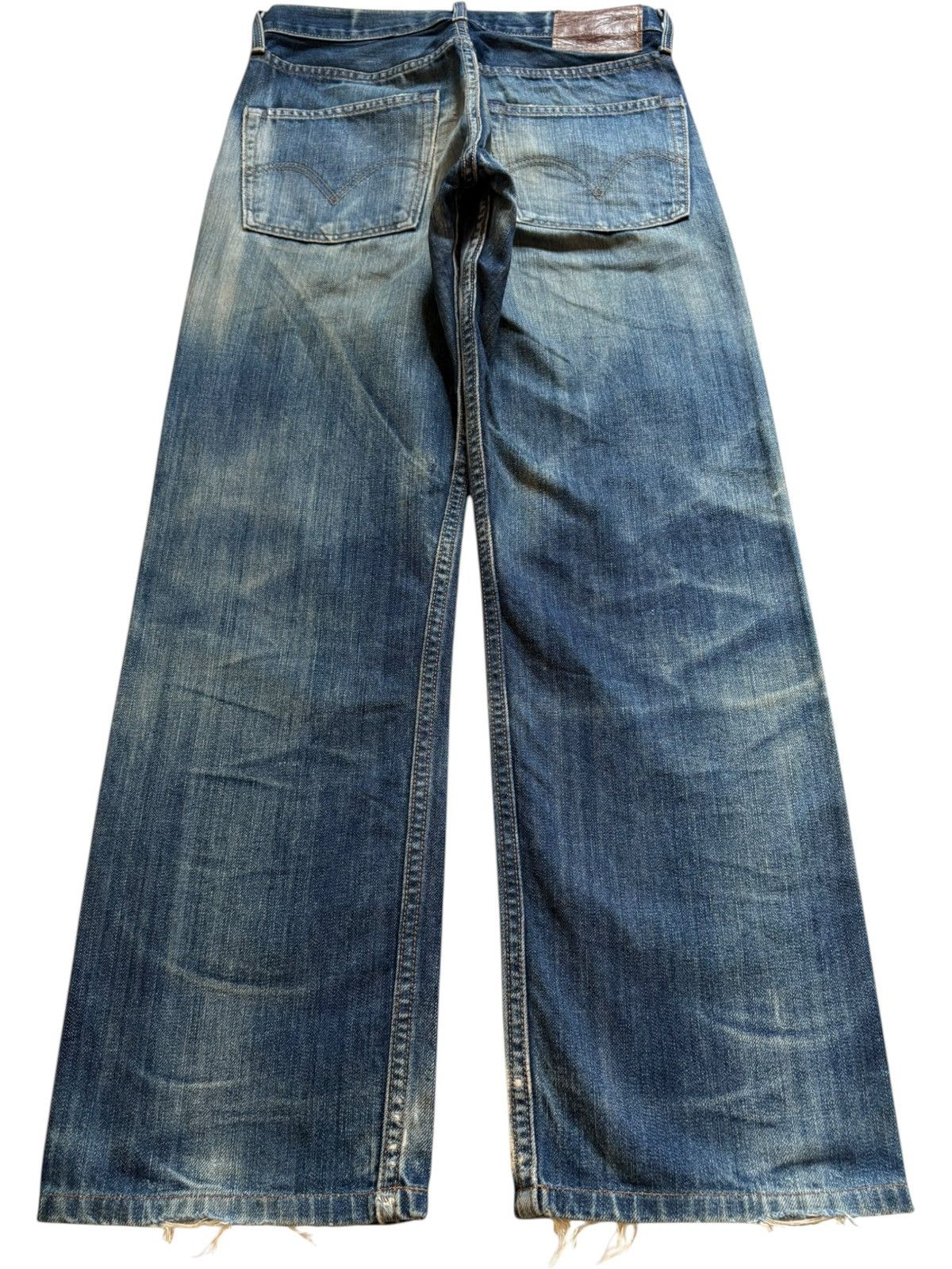 Levi's Vintage Levis 503 Mud Wash Distressed Baggy Jeans Size US 29 - 2 Thumbnail