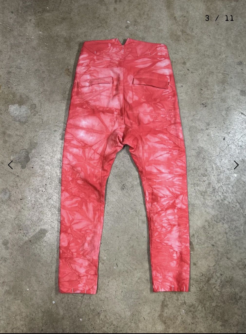 Other object dyed drop crotch denim pants Size US 30 / EU 46 - 3 Thumbnail