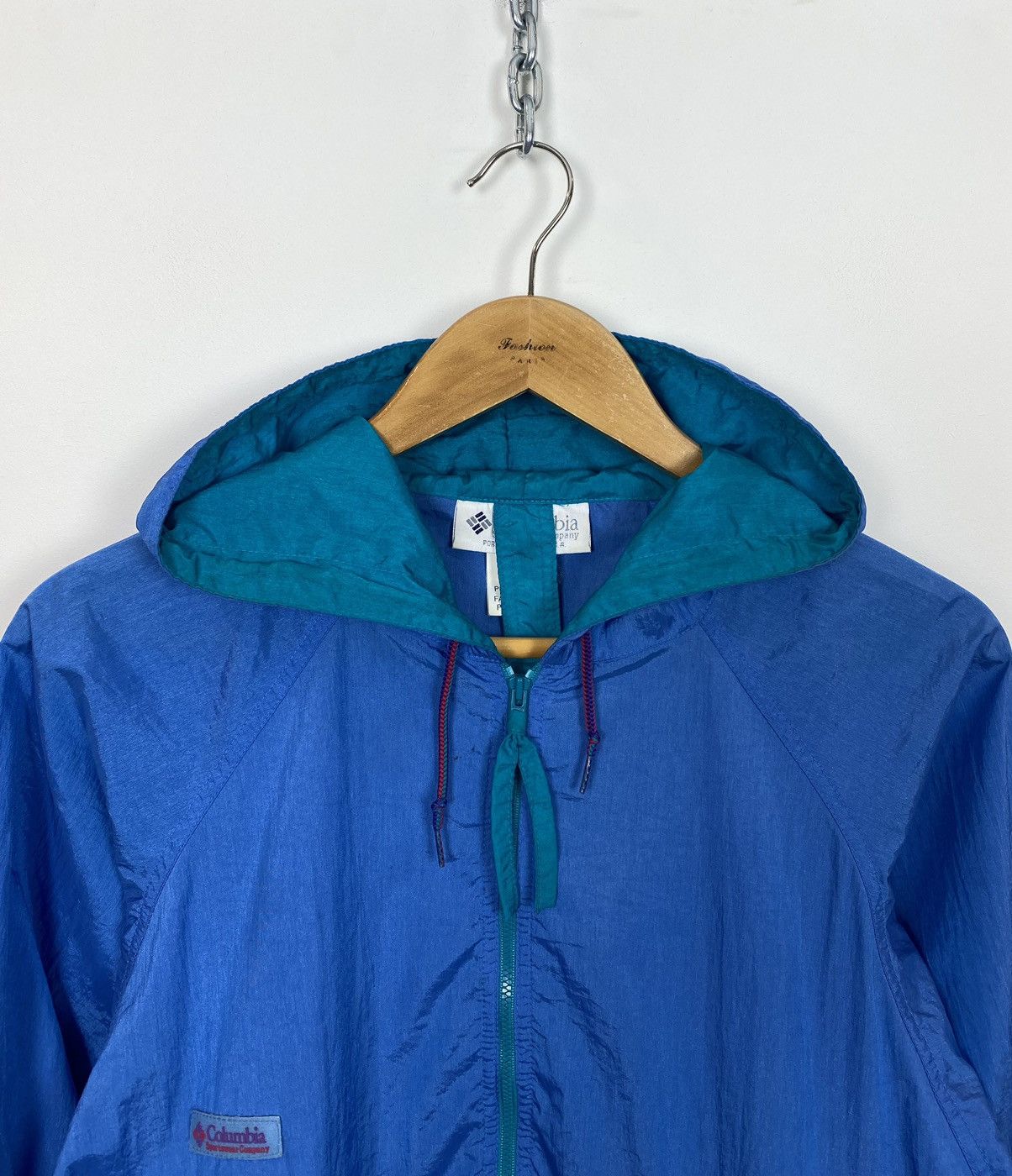 Columbia Vintage Columbia Rain Coat Windbreaker Jacket Womens Size L Size L / US 10 / IT 46 - 2 Thumbnail