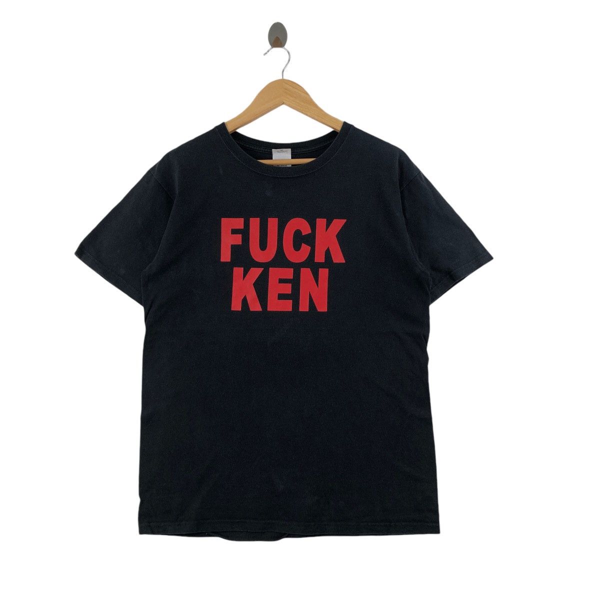 Band Tees Vintage Pizza Of Death Records Fuck Ken T-Shirt Size US M / EU 48-50 / 2 - 1 Thumbnail