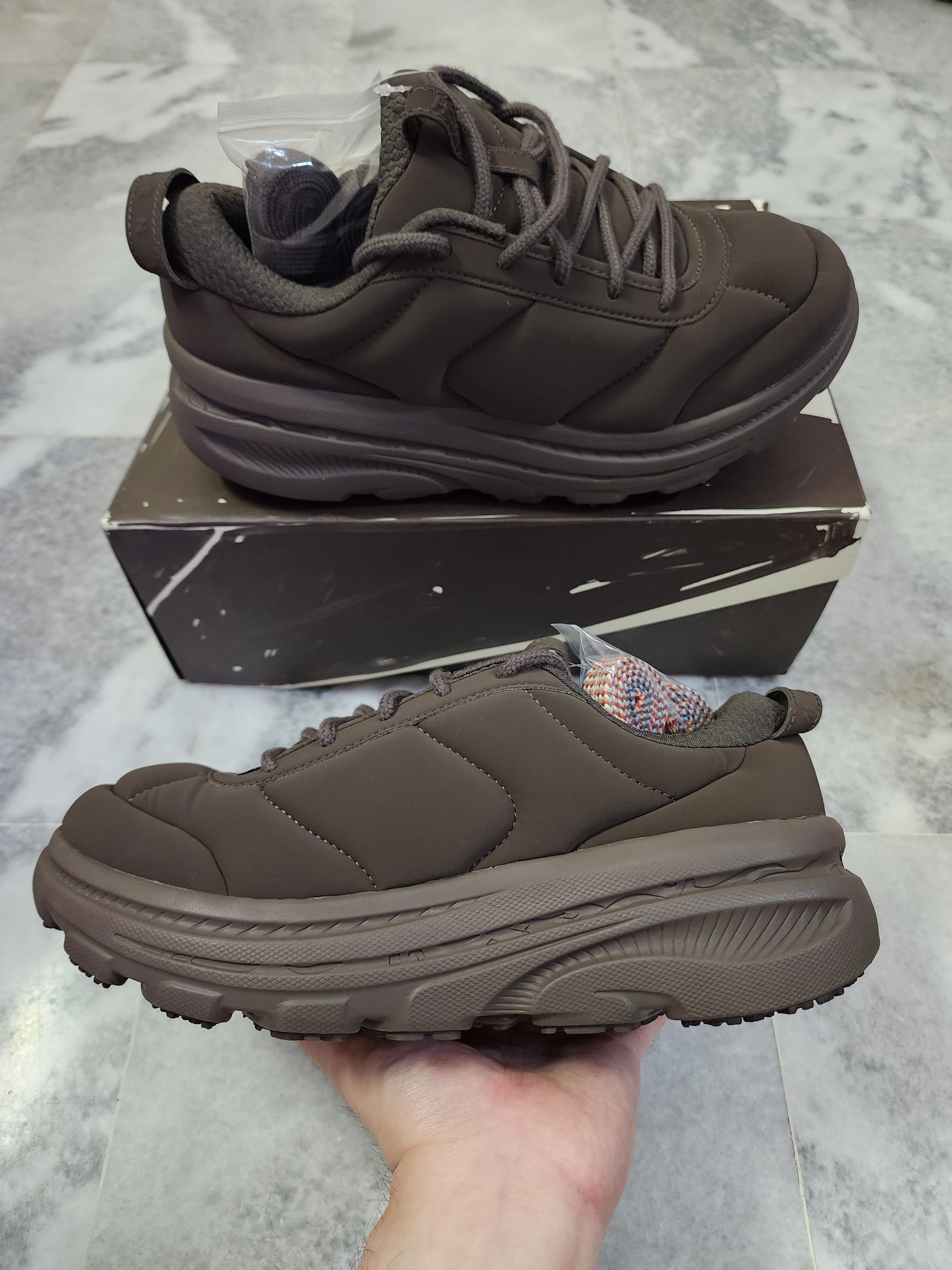 Hoka × Marni Marni x Hoka Bondi B3LS Bracken Sneakers Size US 10 / EU 43 - 1 Thumbnail
