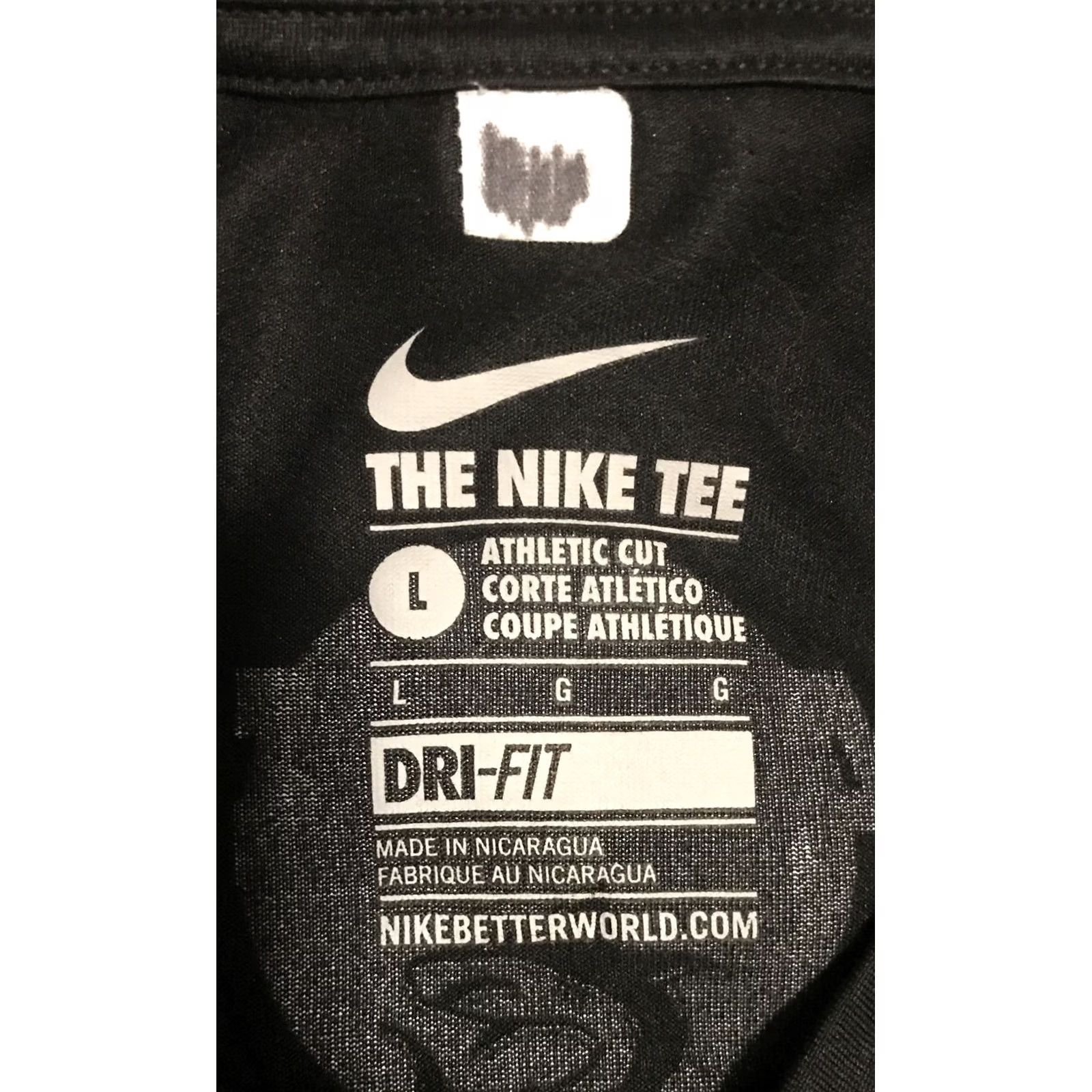 Nike Nike Dri-fit Minnesota Gophers Shirt Mens Size L Black Short Sleeve Round Neck T-Shirt B1137 Size US L / EU 52-54 / 3 - 3 Thumbnail