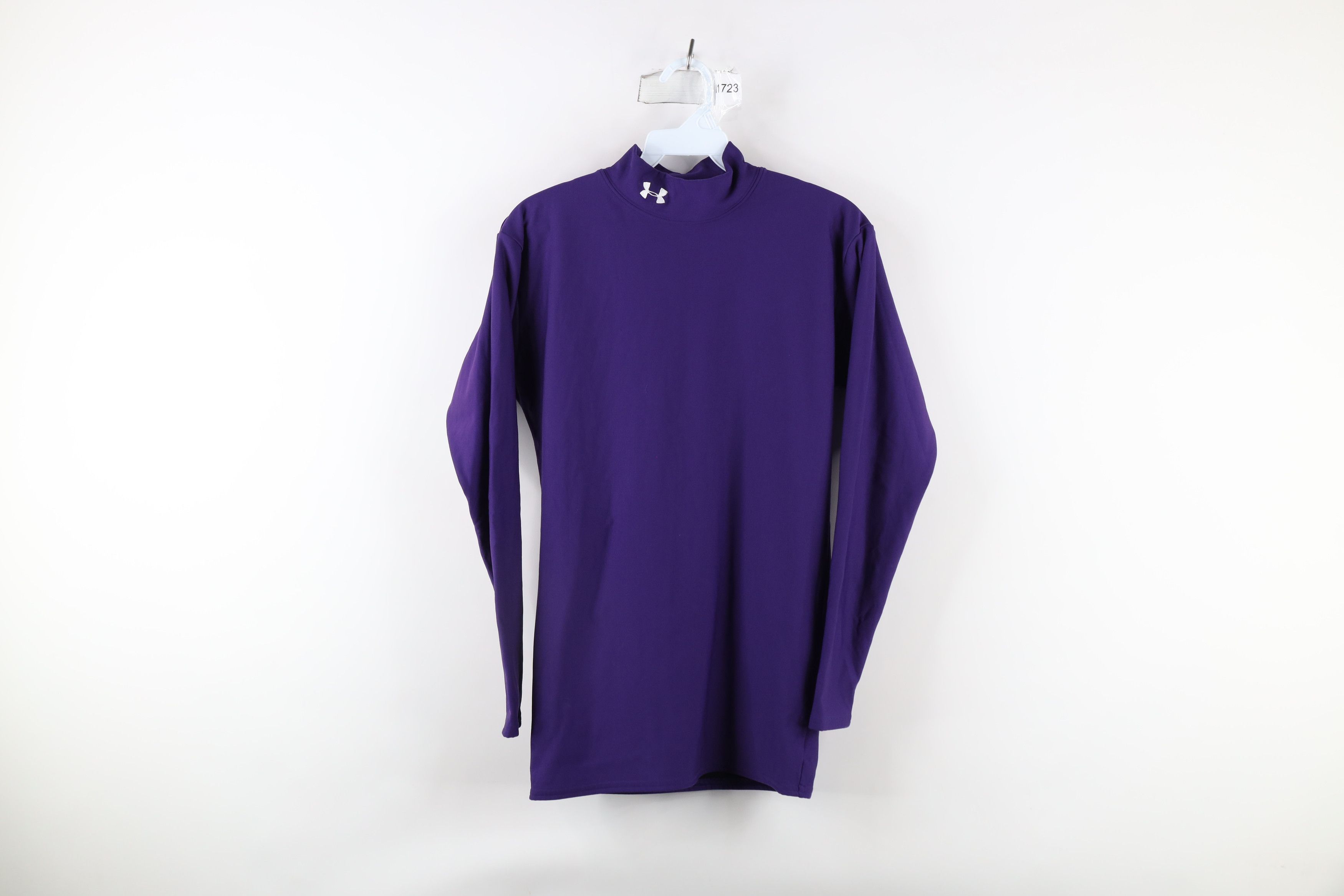 Under Armour × Vintage Vintage Under Armour Compression Neck Long Sleeve T-Shirt Size US L / EU 52-54 / 3 - 1 Thumbnail