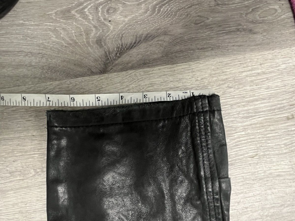 Diesel Distressed leather jeans. Size 29 Size US 29 - 11 Thumbnail