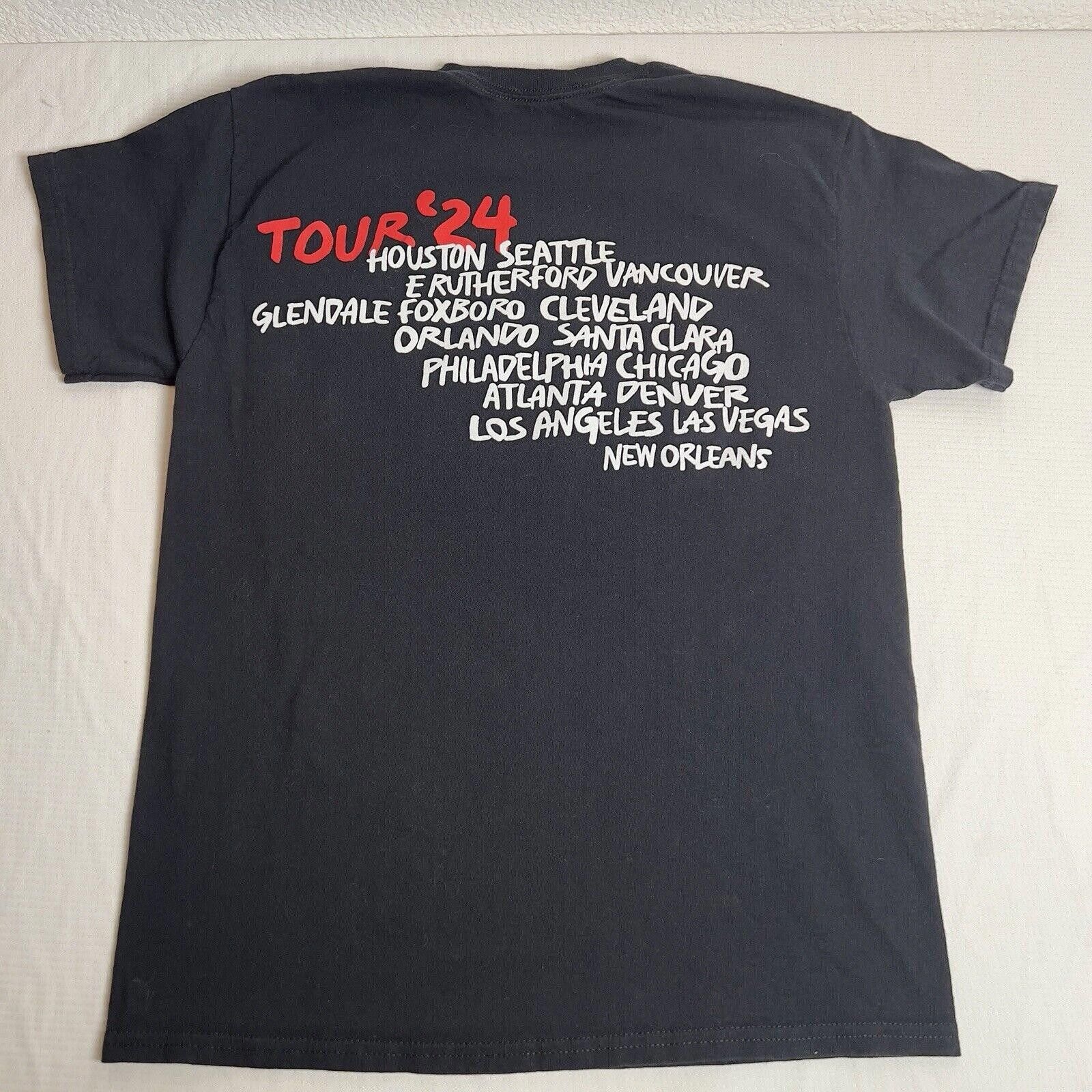 Designer Rolling Stones TX Concert Hackney Diamonds TOUR '24 M Shirt Size US M / EU 48-50 / 2 - 6 Thumbnail