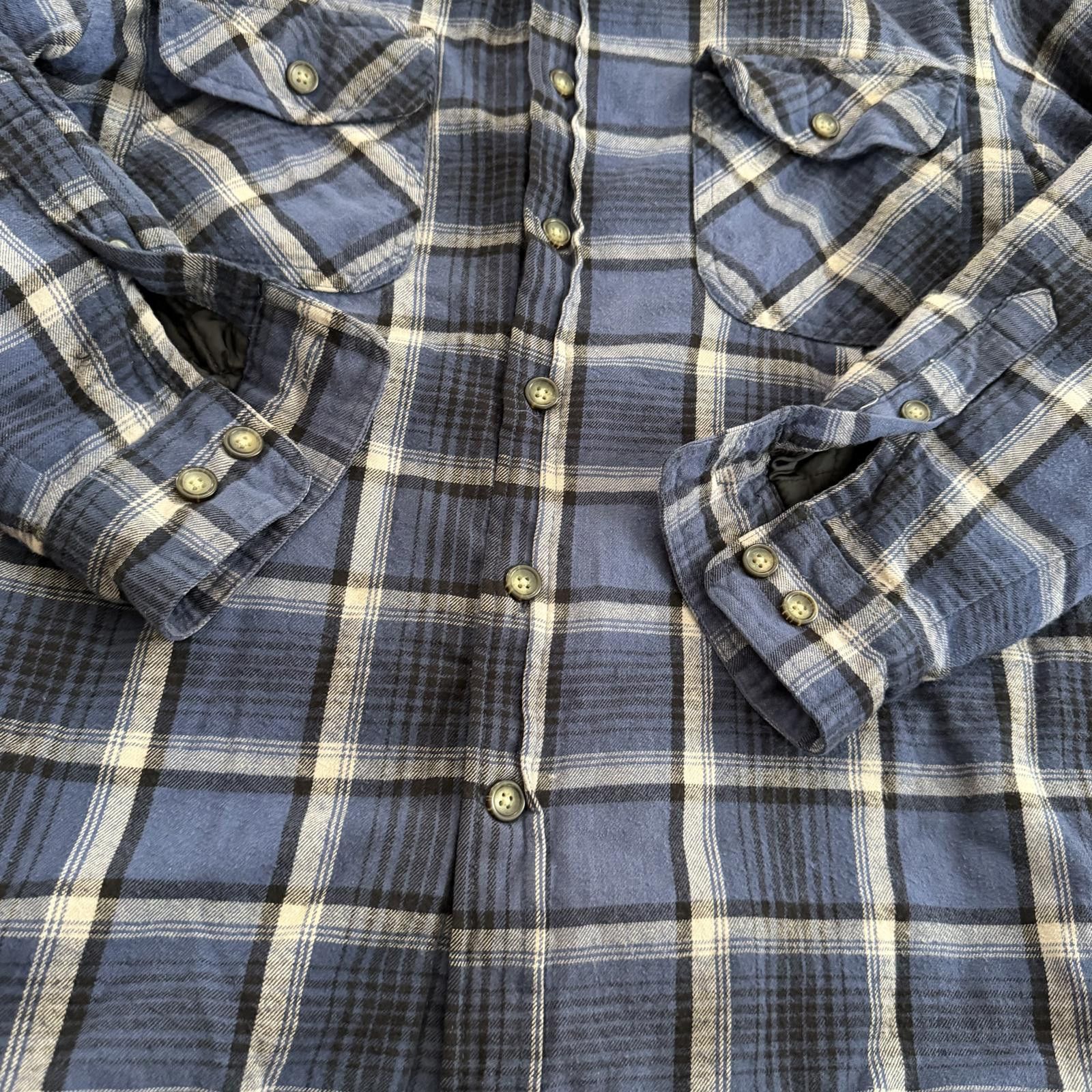 St. Johns Bay Vintage St. John’s Bay Flannel Shirt Jacket Quilted Plaid Size US M / EU 48-50 / 2 - 3 Thumbnail