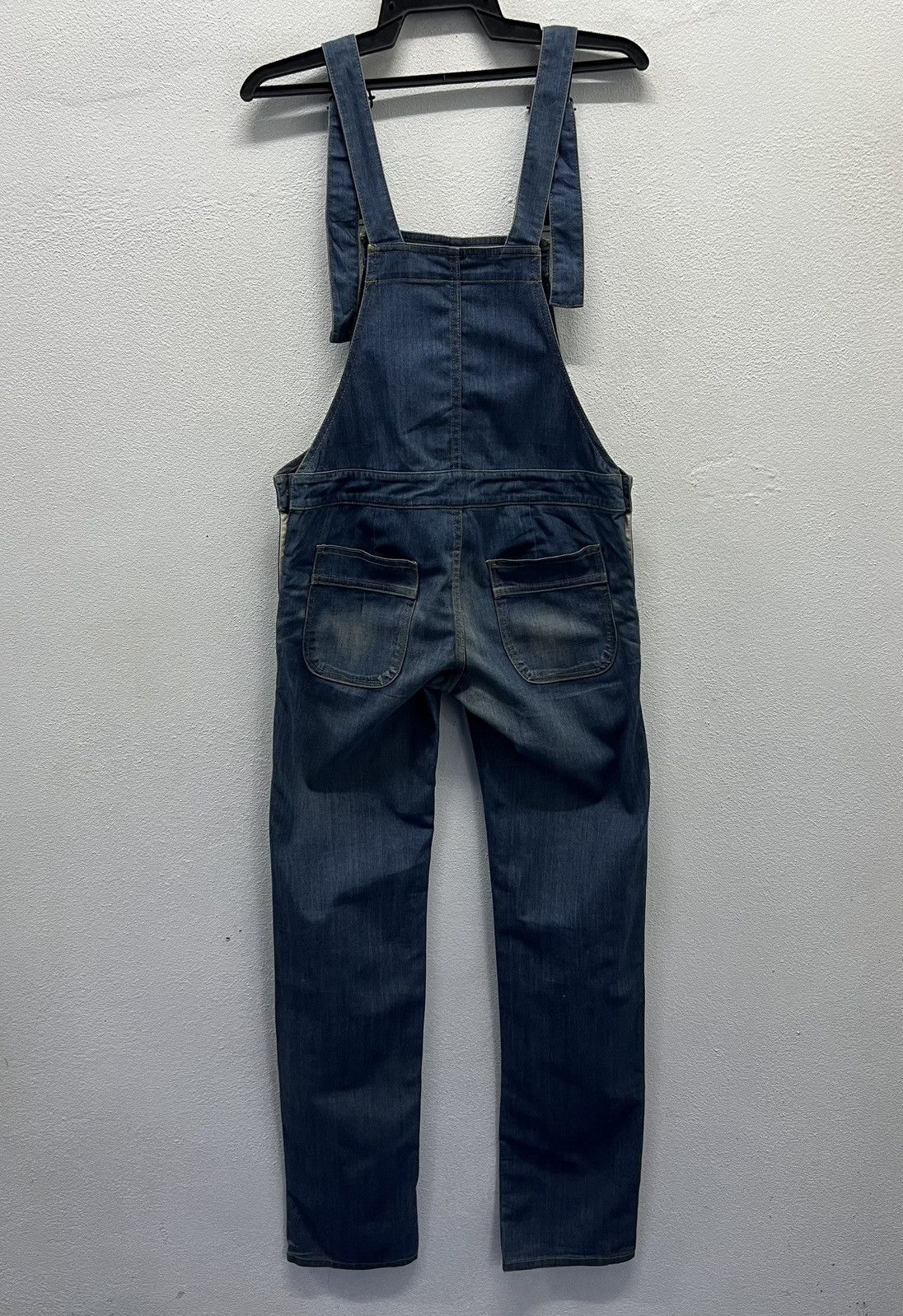 Japanese Brand × Vintage Vintage Y2K My D'artagnan Japanese Selvedge Denim Overalls Size US 35 - 2 Thumbnail