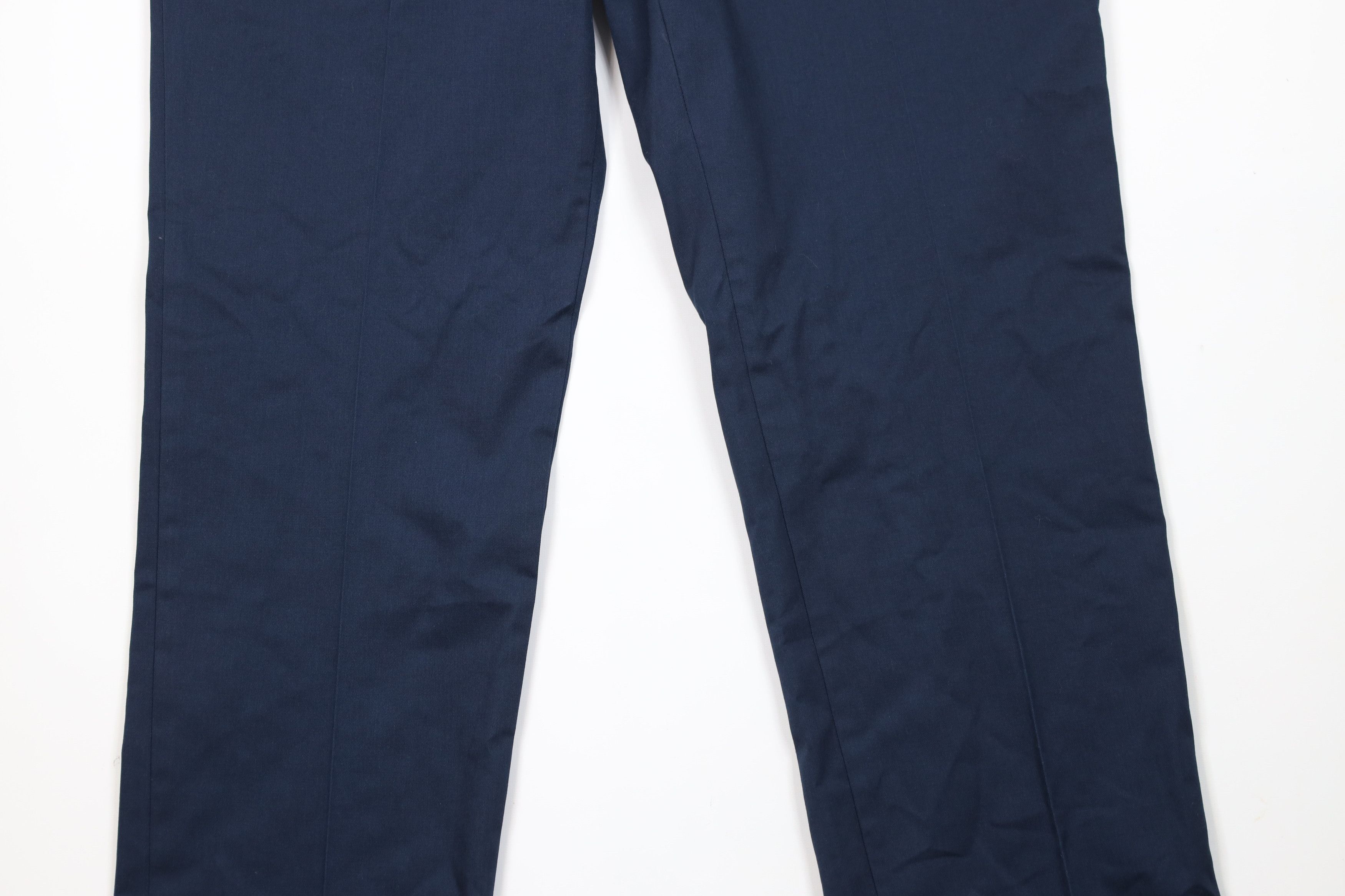 Vintage Vintage 90s Streetwear Wide Leg Chino Pants Blue USA Size US 42 / EU 58 - 3 Thumbnail