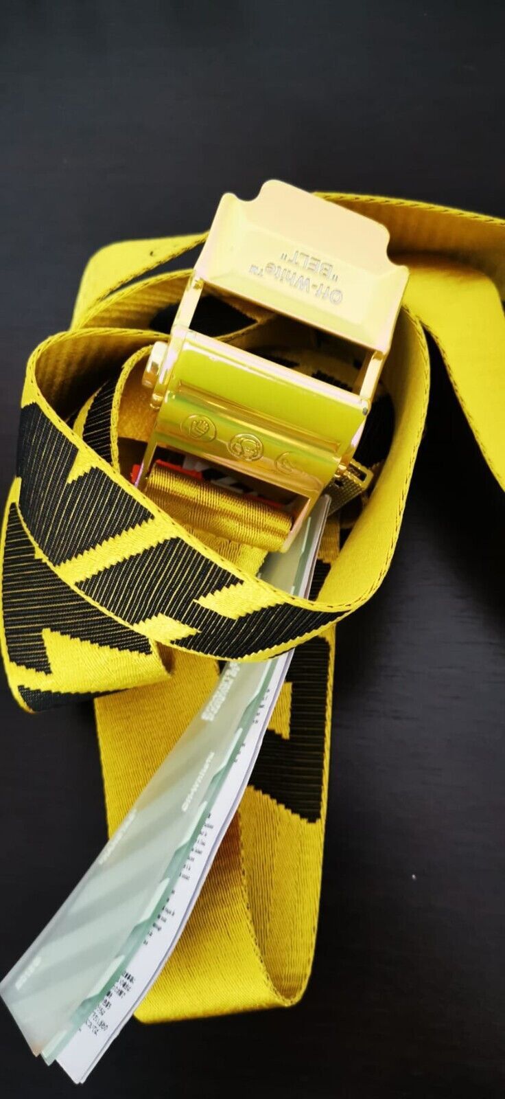 Off White Virgil Abloh OFF WHITE 2.0 BELT VIRGIL ABLOH IRIDESCENT BNWT 350 Grailed