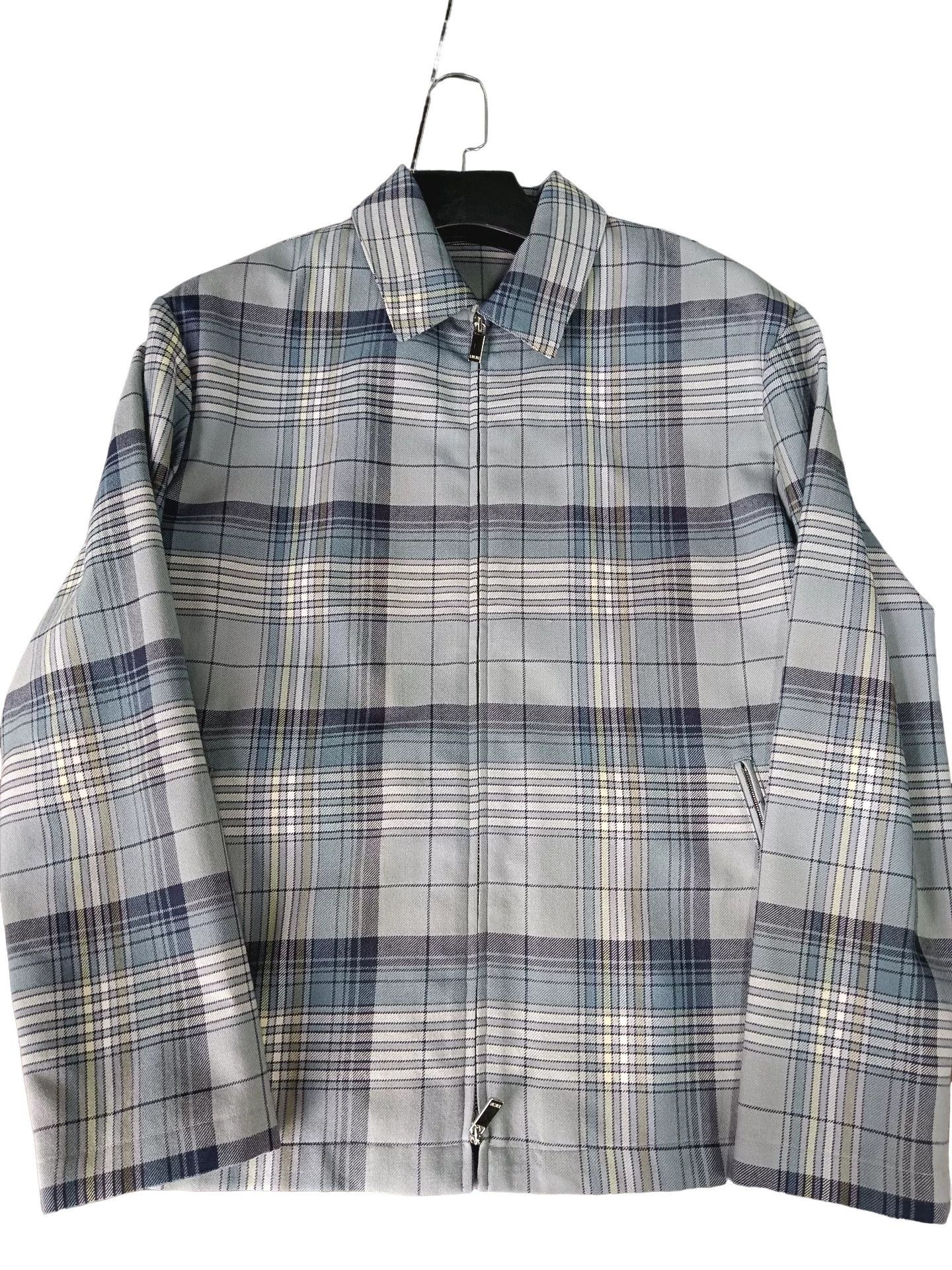 Dior Dior Plaid Wool Zip Jacket Size 44 Size US S / EU 44-46 / 1 - 1 Thumbnail