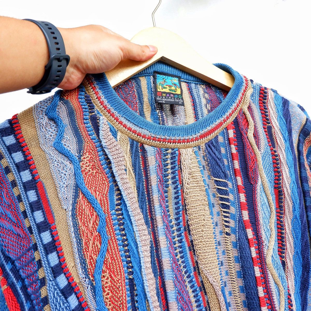 Coogi EMAROO 3D KNITWEAR Size US XL / EU 56 / 4 - 5 Thumbnail