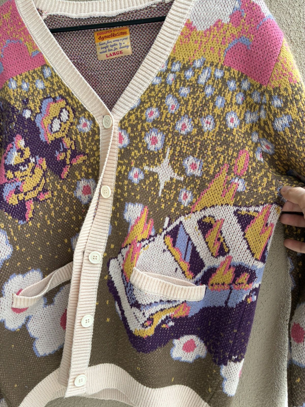 KidSuper Kidsuper Knit Cardigan Size US L / EU 52-54 / 3 - 4 Thumbnail