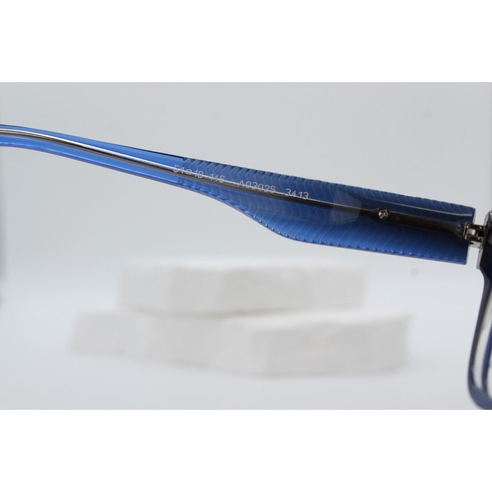 Alain Mikli Alain Mikli A03025 3413 Eyeglasses - Denim Blue Size ONE SIZE - 5 Thumbnail