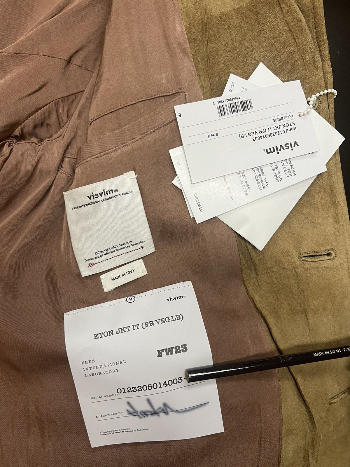 Visvim Visvim 23AW ETON JKT IT Size US XL / EU 56 / 4 - 7 Thumbnail