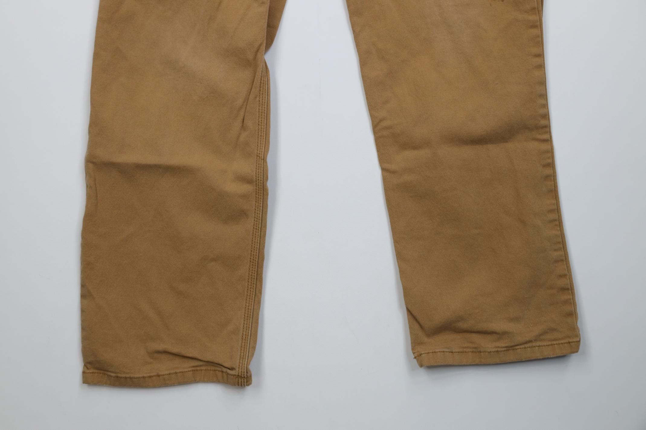 Carhartt Vintage Y2K Carhartt Relaxed Fit Stretch Canvas Pants Brown Size US 32 / EU 48 - 4 Thumbnail