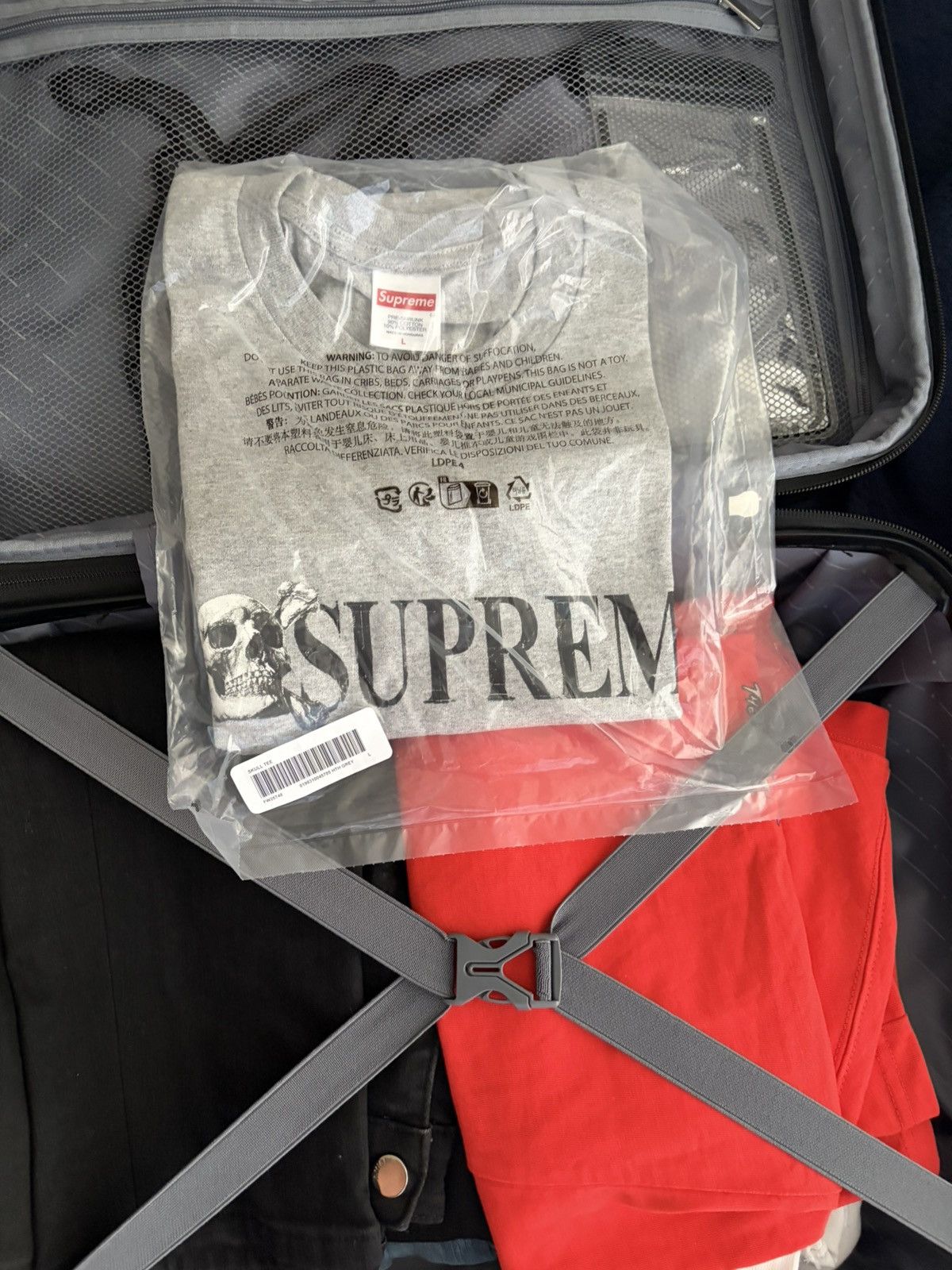 Supreme Supreme Skull Tee Large Size US L / EU 52-54 / 3 - 1 Thumbnail