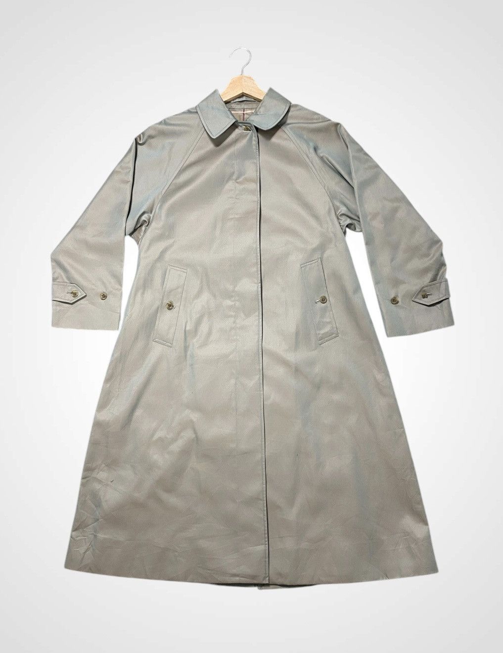 Burberry Rare Vintage 90s Burberry Long Coat/Jacket Size S / US 4 / IT 40 - 3 Thumbnail