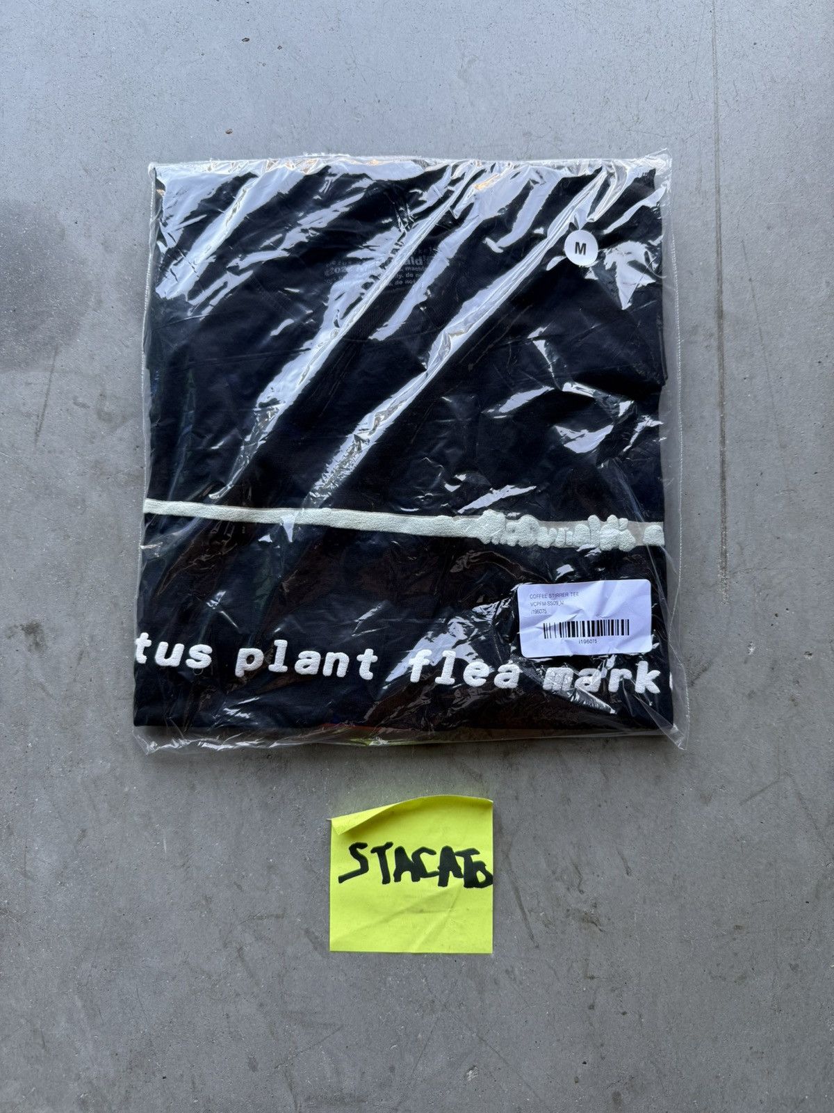 Cactus Plant Flea Market CPFM x McDonlald’s Coffee Stirrer Tee Black Size US M / EU 48-50 / 2 - 5 Thumbnail