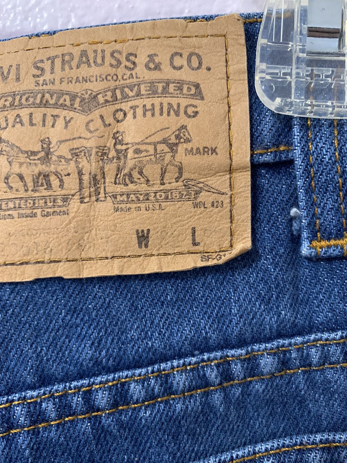 Levi's × Vintage Levi 516 Orange tab 32x32 Size US 32 / EU 48 - 4 Thumbnail