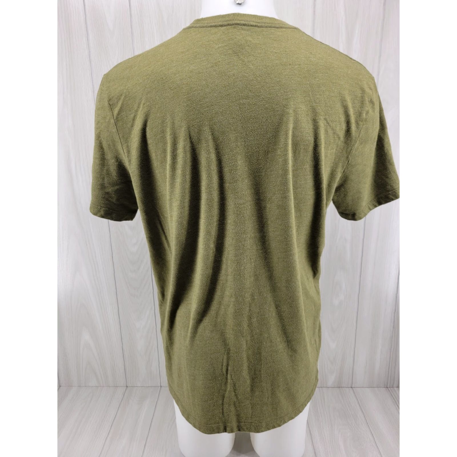 Lucky Brand Lucky Brand Men’s Lightweight Short Sleeve Graphic T-Shirt XL Green Size US XL / EU 56 / 4 - 6 Thumbnail