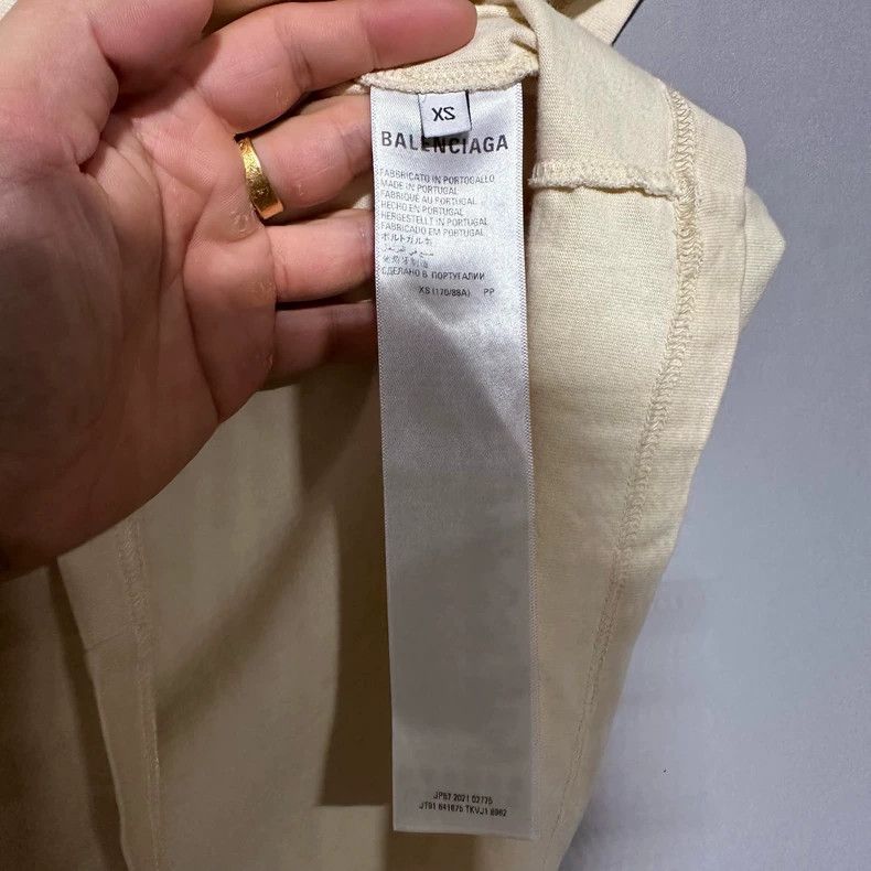 Balenciaga Balenciaga Wave Embroidered Short Sleeve Size US XS / EU 42 / 0 - 4 Thumbnail