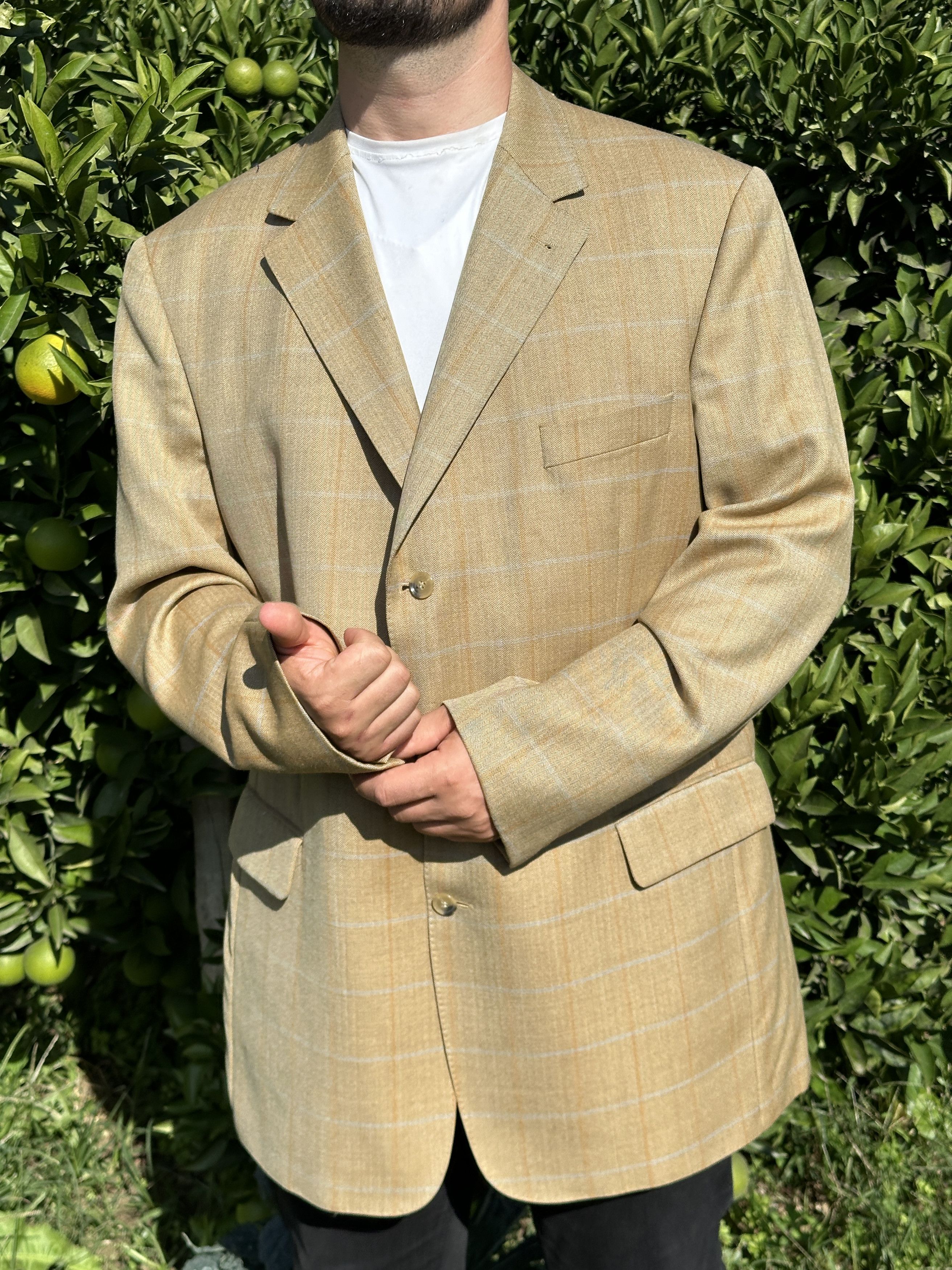 Burberry Burberry London Tux Blazer Suit Formal Jacket Size 58 2XL Size 48R - 8 Thumbnail