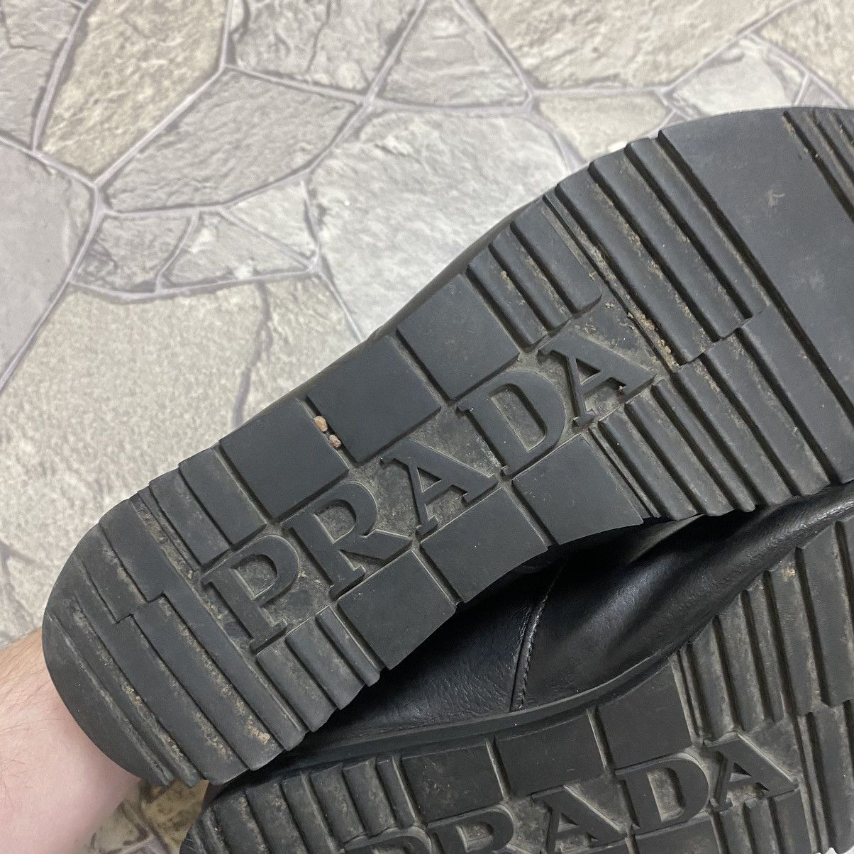 Prada Prada Leather Sneakers Low Top Size US 6.5 / EU 39-40 - 6 Thumbnail