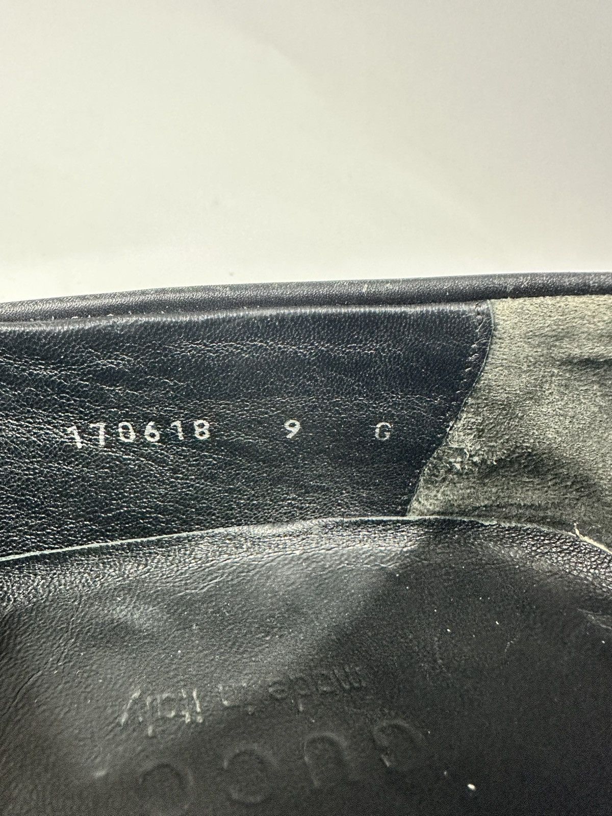 Gucci Gucci Black Guccissima Leather GG Loafers Size US 10 / EU 43 - 6 Thumbnail