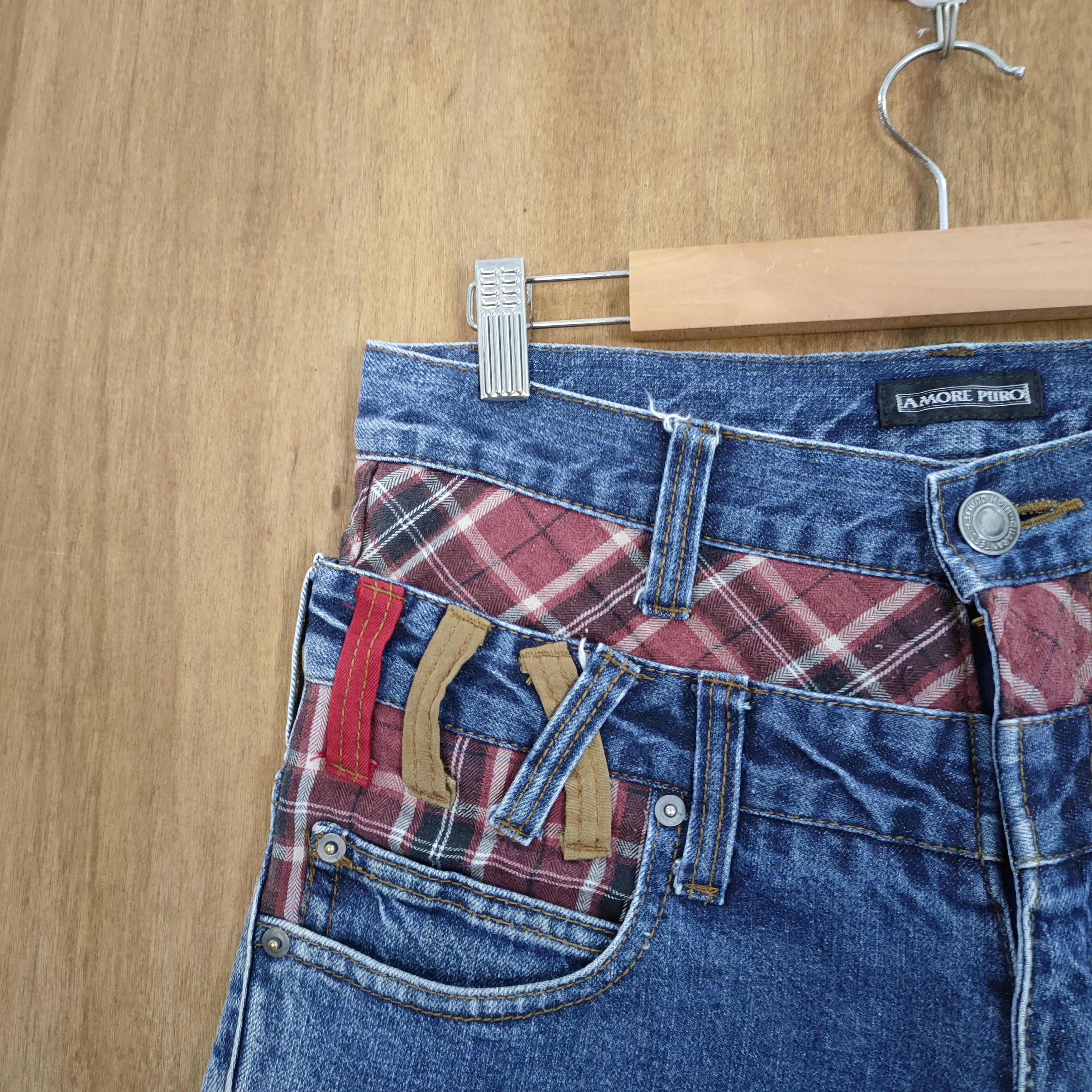 Japanese Brand × Jean VINTAGE DOUBLE WAIST JEAN PANTS Size US 29 - 5 Thumbnail