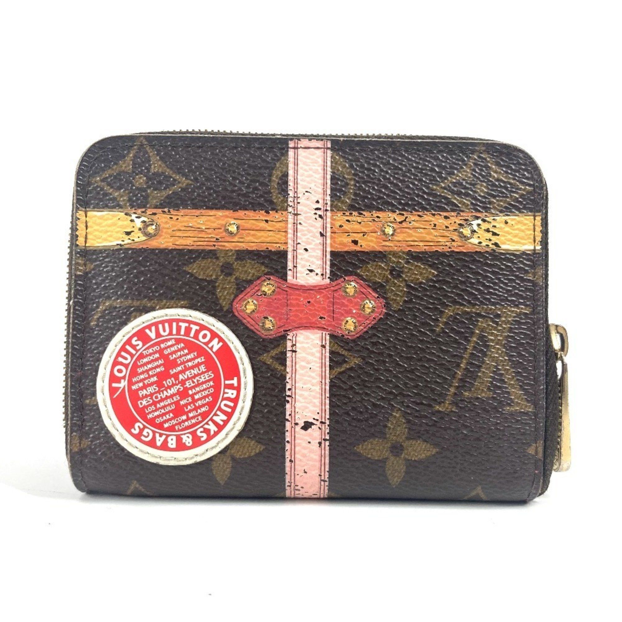 LOUIS VUITTON M62617 Monogram Summer Trunk Zipper Coin Purse