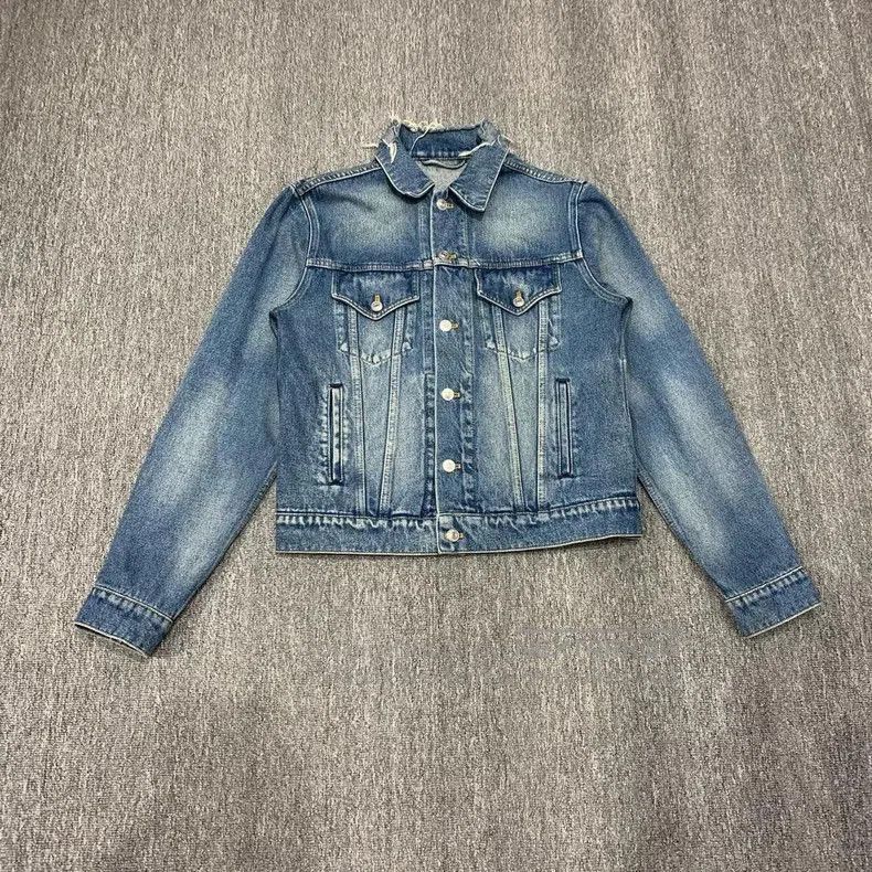 Balenciaga Balenciaga Denim Jacket with Coke Embroidery. Size US S / EU 44-46 / 1 - 2 Thumbnail
