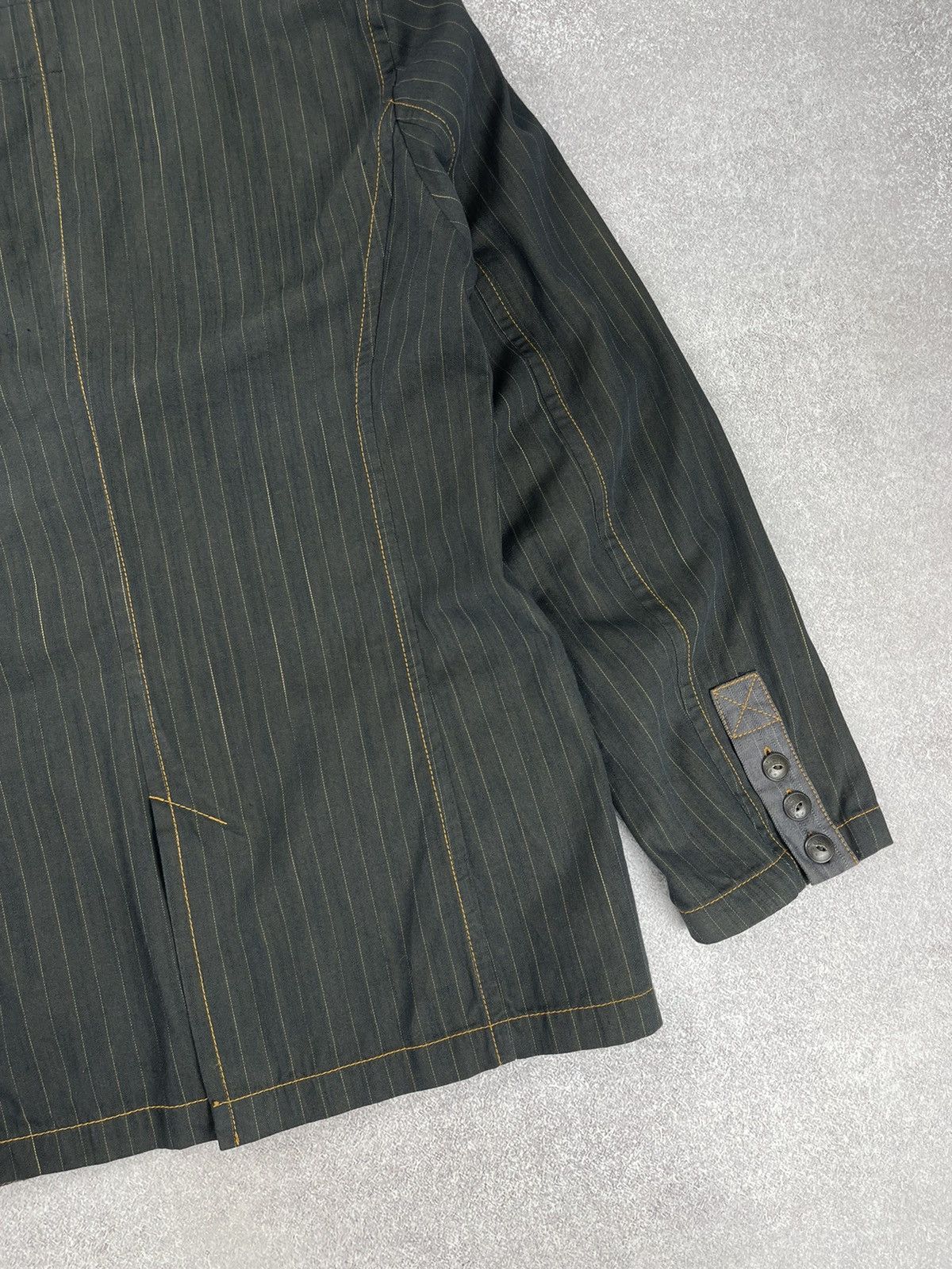 Hugo Boss × Vintage Vintage Hugo Boss Stripped Blazer Jacket Men’s Size 42R - 13 Thumbnail
