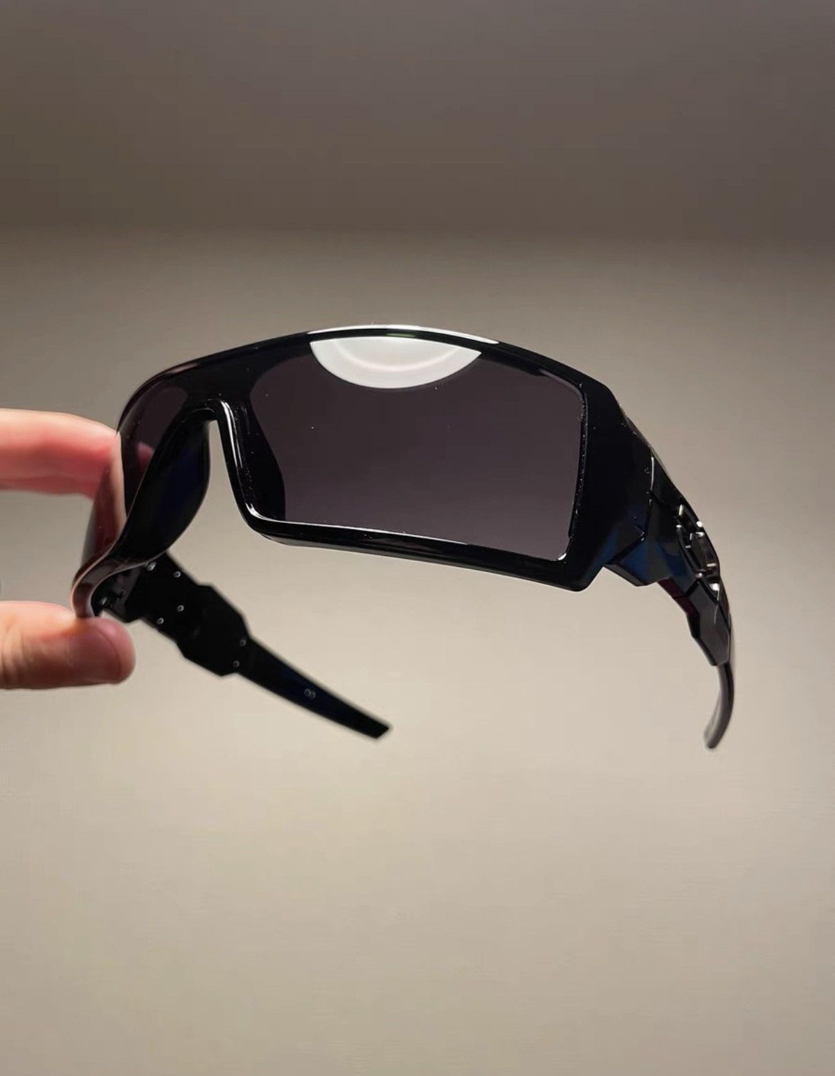 Oakley OAKLEY OIL RIG II Polished Black Sport Sunglasses K24 Size ONE SIZE - 6 Thumbnail