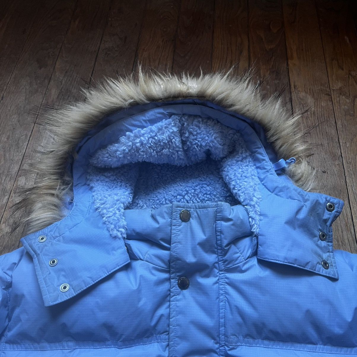 Supreme Supreme Facemask Fill-700 Down Puffer Jacket Light Blue M Size US M / EU 48-50 / 2 - 5 Thumbnail