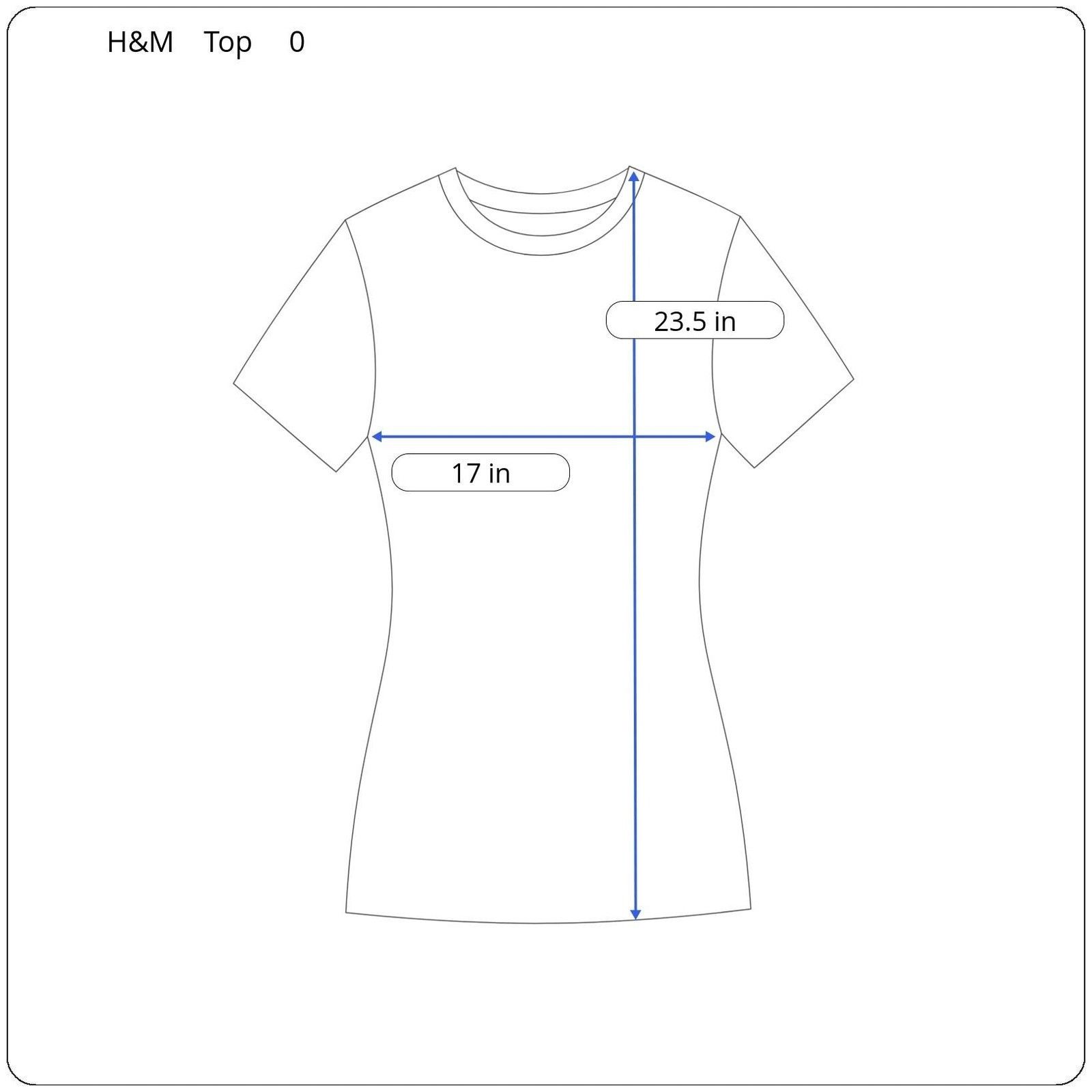 H&M H&M Short Sleeve Top Women's Size 0 Size XS / US 0-2 / IT 36-38 - 5 Thumbnail