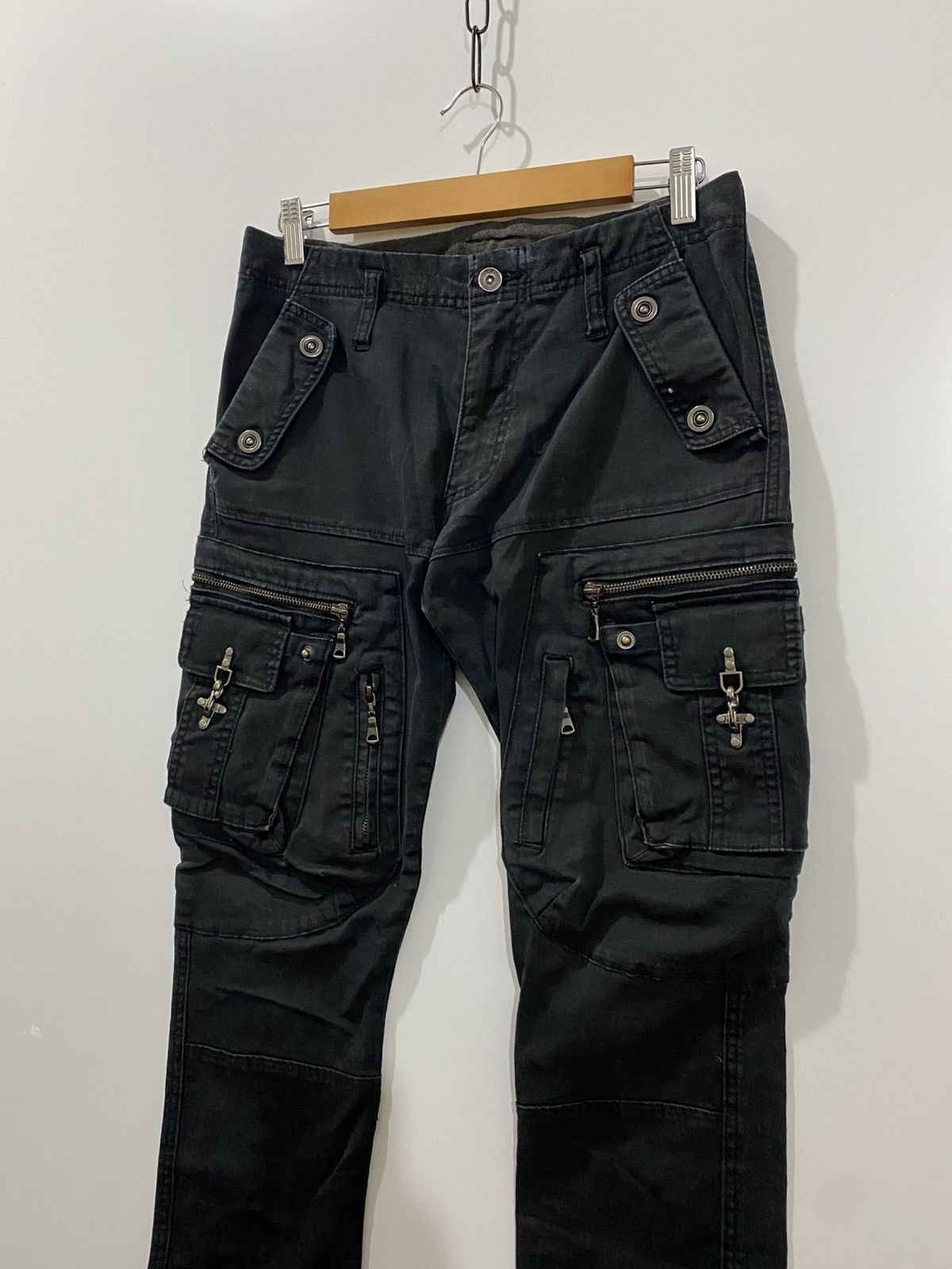 semanticdesign Semantic Design Multi Pocket Stretchy Cargo Pants Slim Size US 30 / EU 46 - 3 Thumbnail