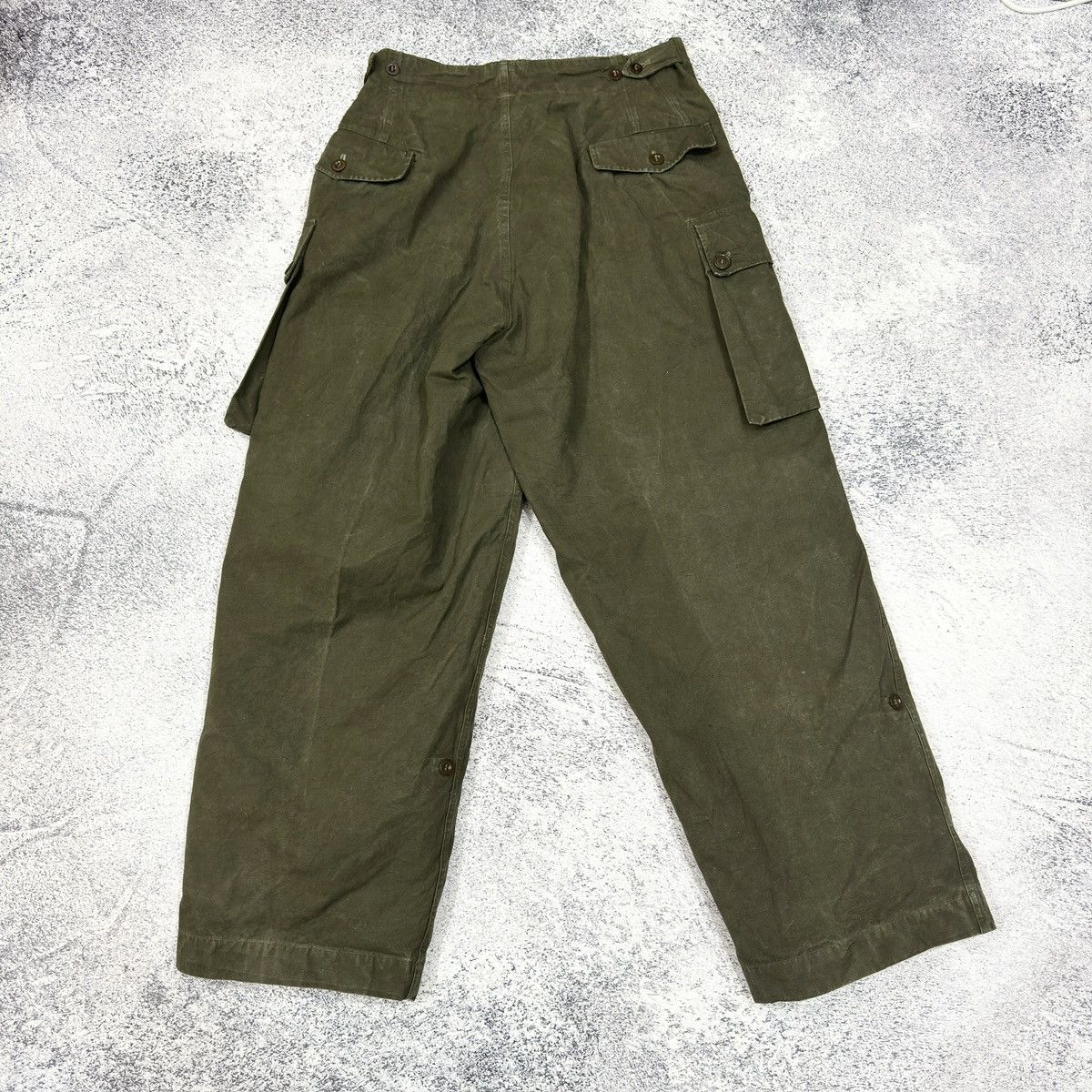 Vintage Vintage Army Military 1950s Pants 32 size Size US 32 / EU 48 - 6 Thumbnail