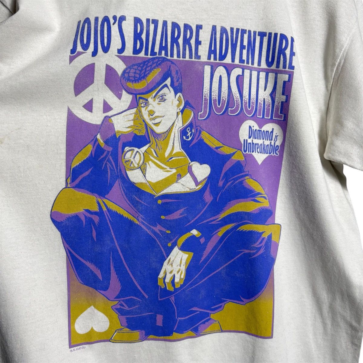 Anime Rare Jojo’s Bizarre Adventure Josuke Anime Tee / Vintage Y2K Size US L / EU 52-54 / 3 - 4 Thumbnail