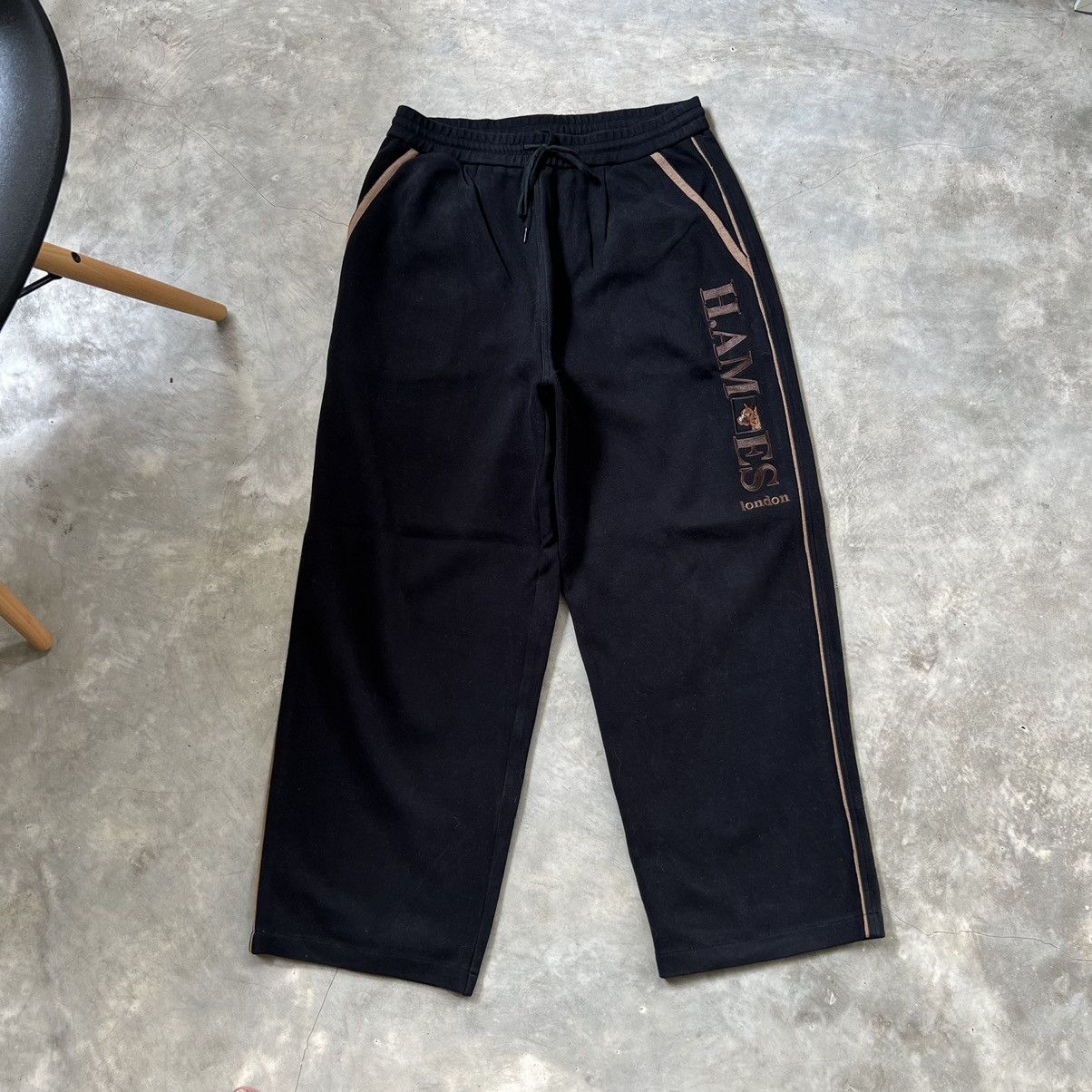 Vintage Vintage 90s Hardy Amies Sport London Sweat Baggy Pants Size US 36 / EU 52 - 1 Thumbnail