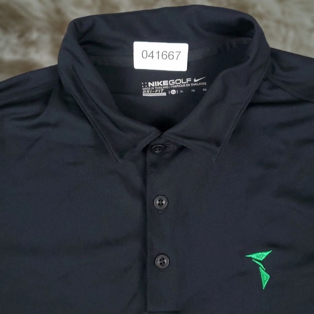 Nike Nike Golf Polo Shirt Mens XL Black Swoosh Short Sleeve Polo Modern Casual Golf Shirt Mens XL Black Nike Dri-Fit Size US XL / EU 56 / 4 - 1 Thumbnail