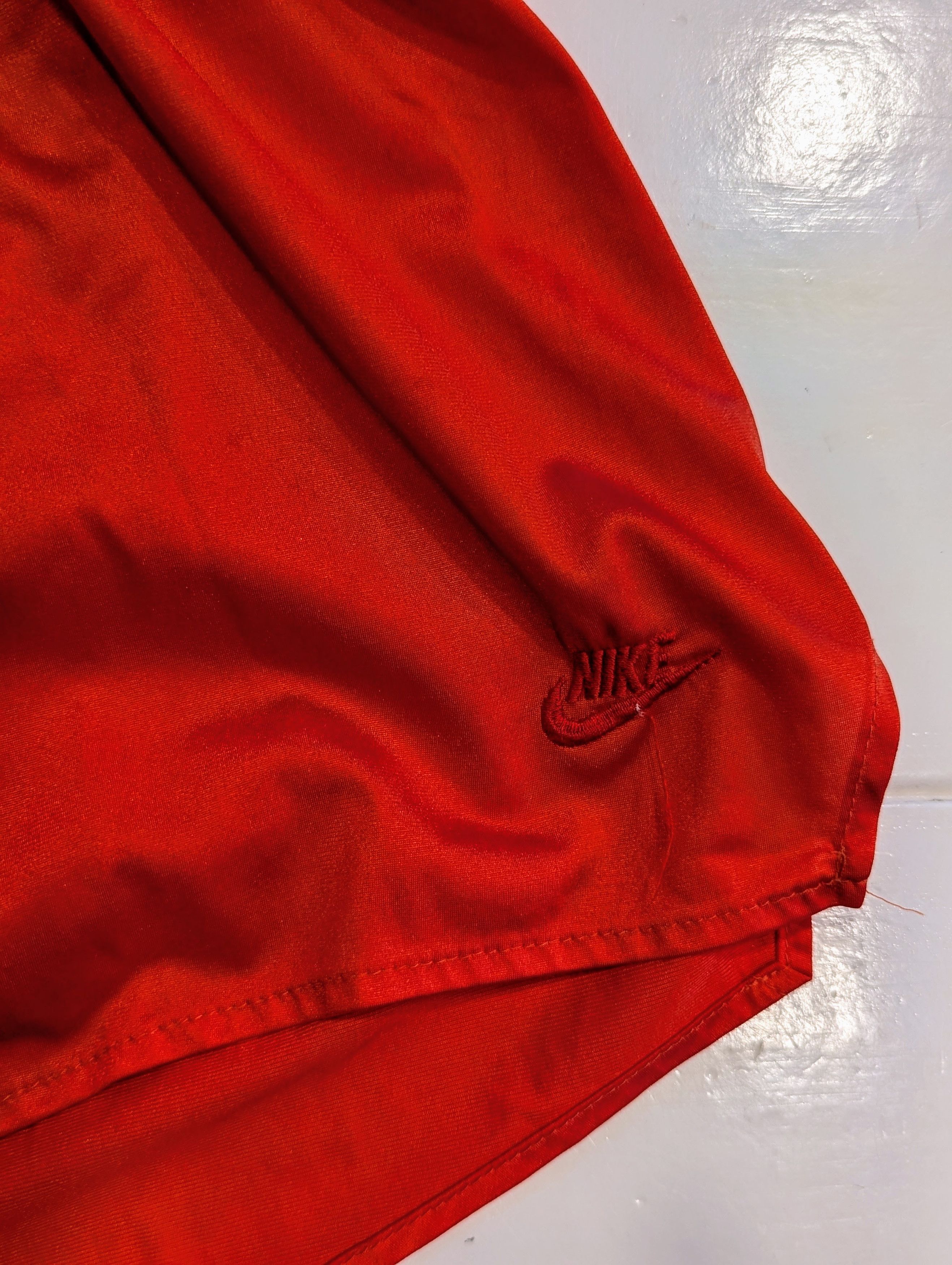 Nike Vintage 80s Nike Orange Sprinter Shorts Made in USA Size M Size 27" / US 4 / IT 40 - 4 Thumbnail