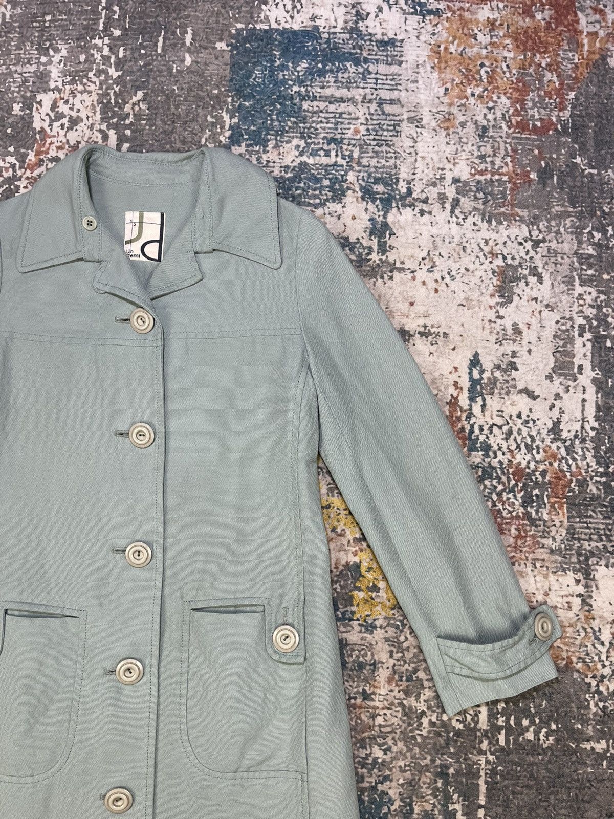 Japanese Brand 1/2 Un-Demi Trench Coat Size XS / US 0-2 / IT 36-38 - 3 Thumbnail