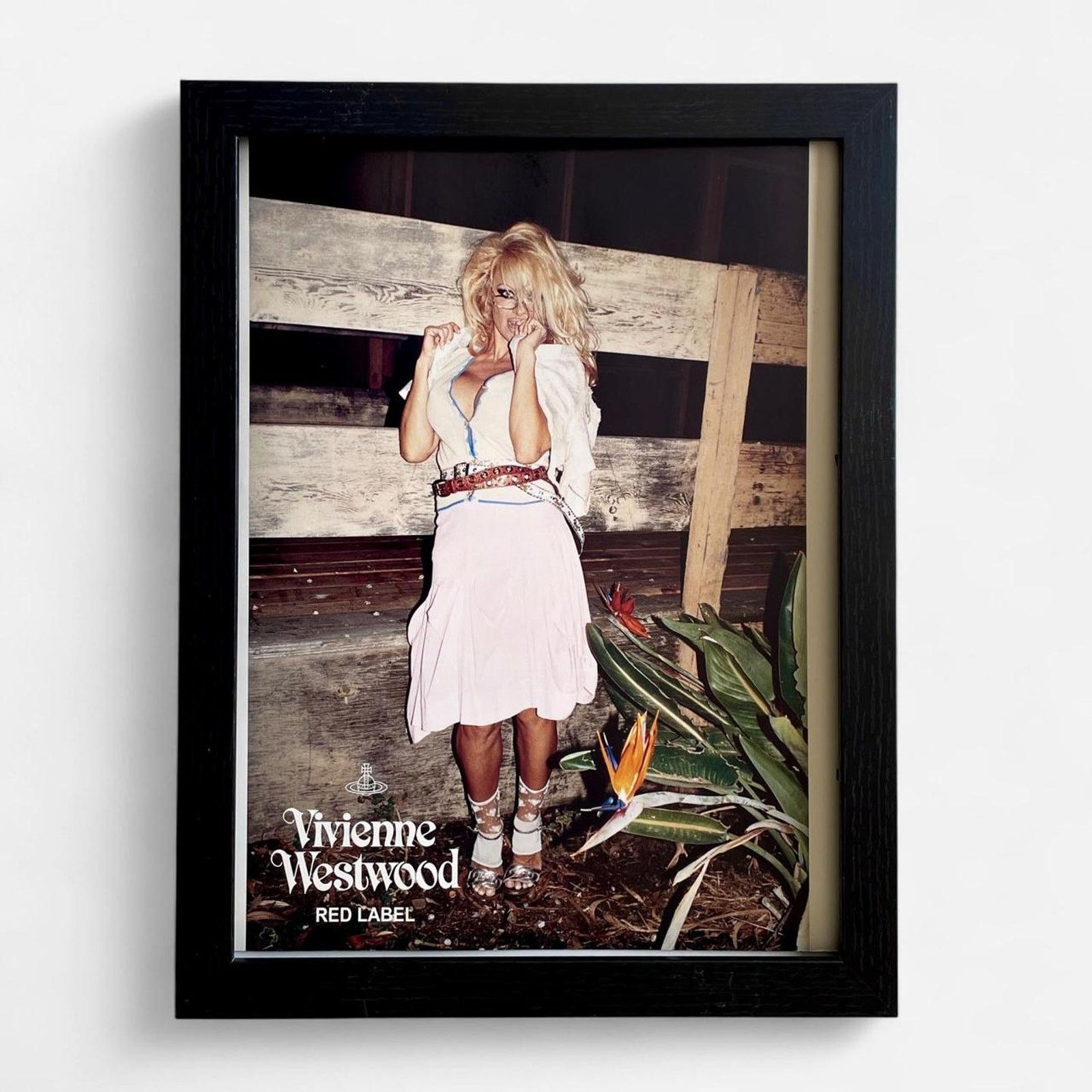 Vintage × Vivienne Westwood Vivienne Westwood red label photo poster framed 9x12 Size ONE SIZE - 1 Thumbnail