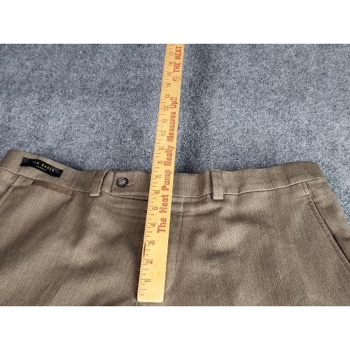 Ted Baker Ted Baker London Raleigh Dress Pants Men Sz 36R Mocha Brown Size US 36 / EU 52 - 3 Thumbnail