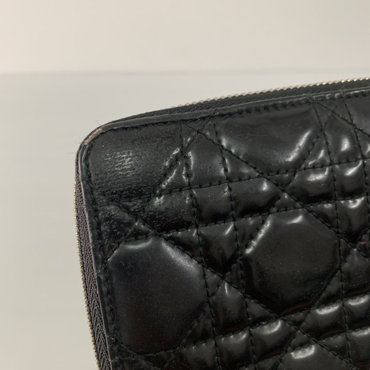 Dior Christian Dior Black Long Wallet Size ONE SIZE - 9 Thumbnail